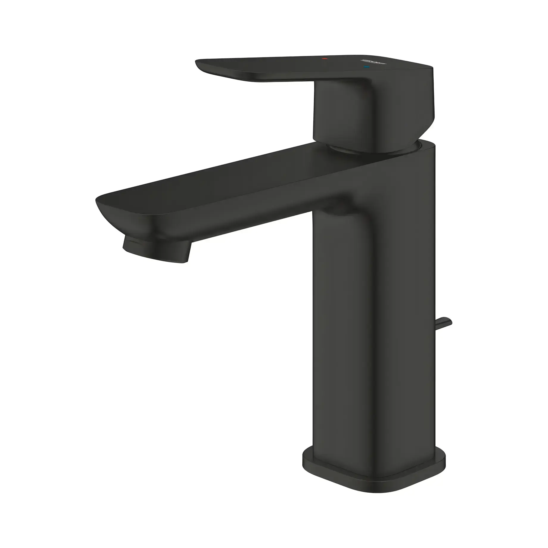 Змішувач для раковини з донним клапаном Cubeo, розмір M Grohe 1017492430 Black — вид згори