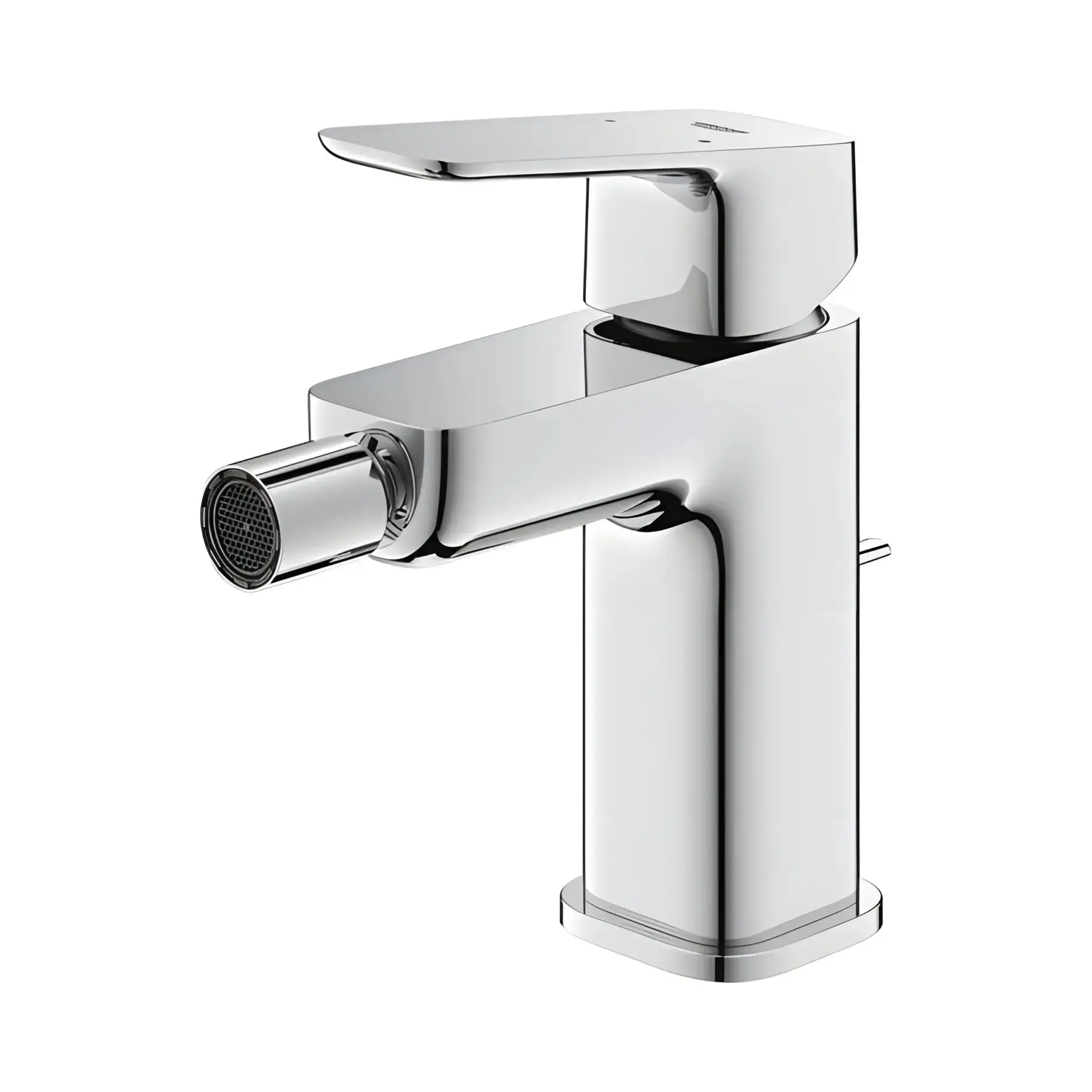 Змішувач для біде з донним клапаном Cubeo, розмір S Grohe 1018100000 Chrome — вид згори