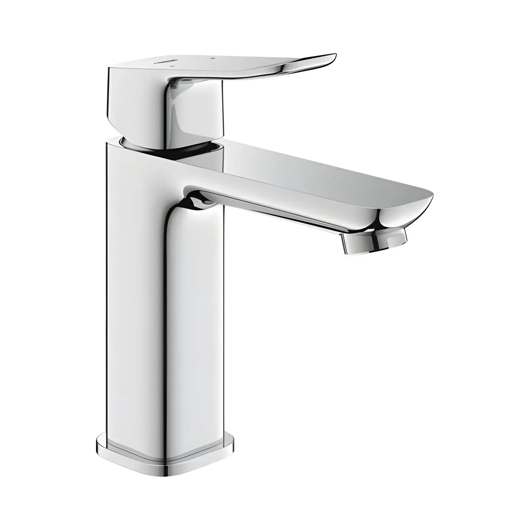Змішувач для раковини Dice з донним клапаном Push-Open, розмір М Grohe 1018330000 Chrome — вид на білому тлі