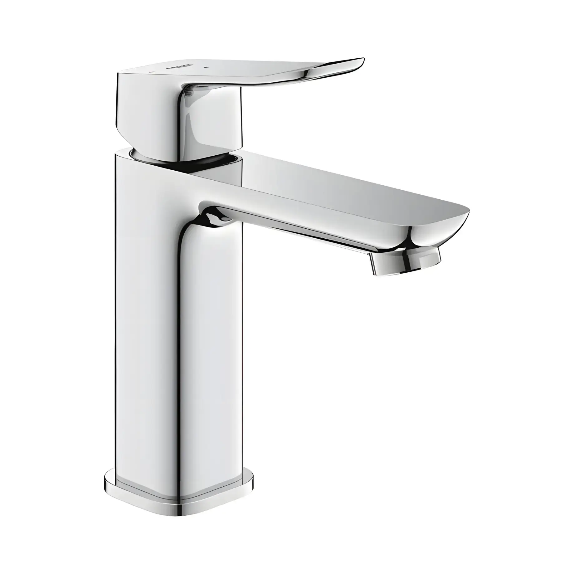 Змішувач для раковини Dice з донним клапаном Push-Open, розмір М, Cold Start Grohe 1018360000 Chrome — вид на білому тлі