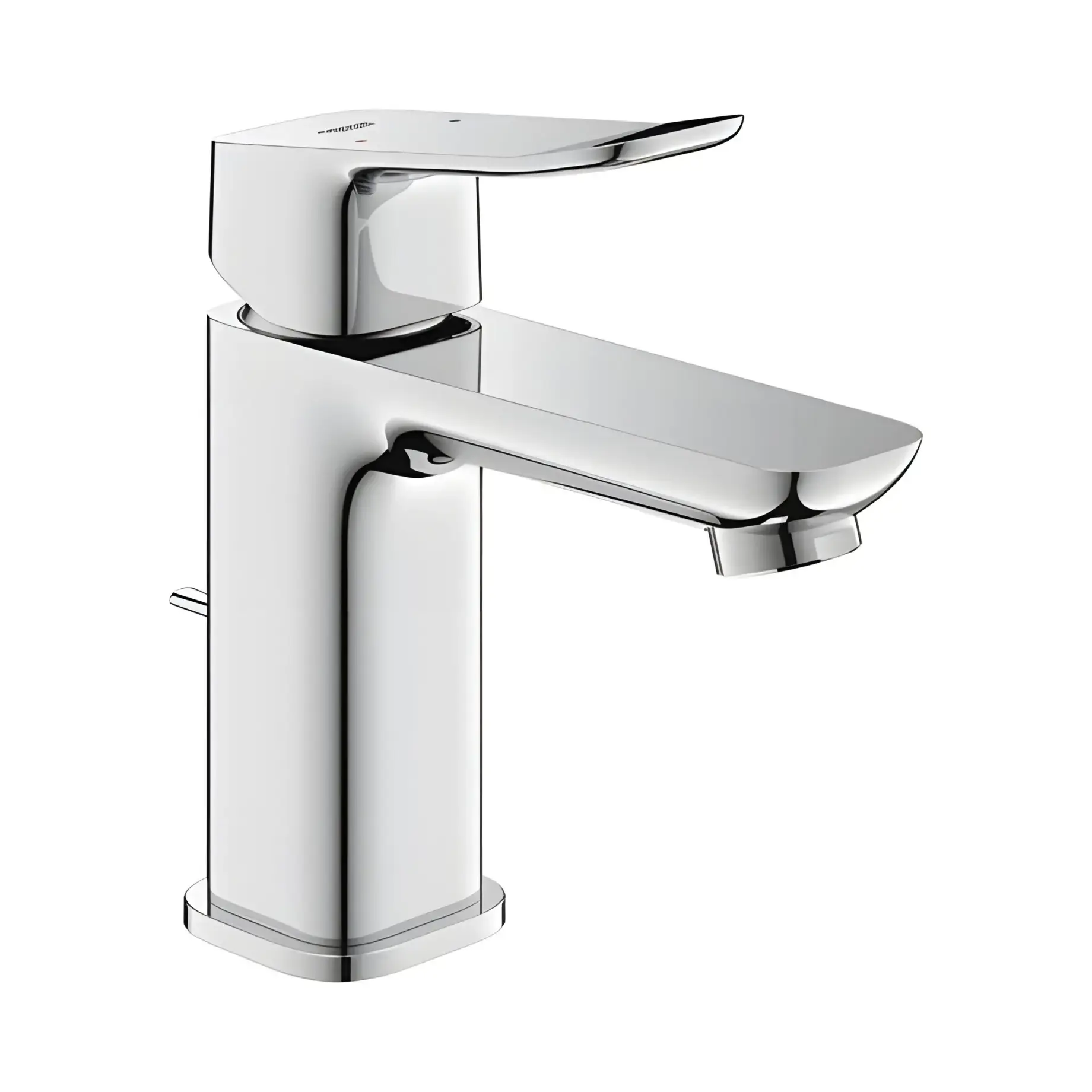 Змішувач для раковини Dice з донним клапаном, розмір S Grohe 1018560000 Chrome — вид на білому тлі