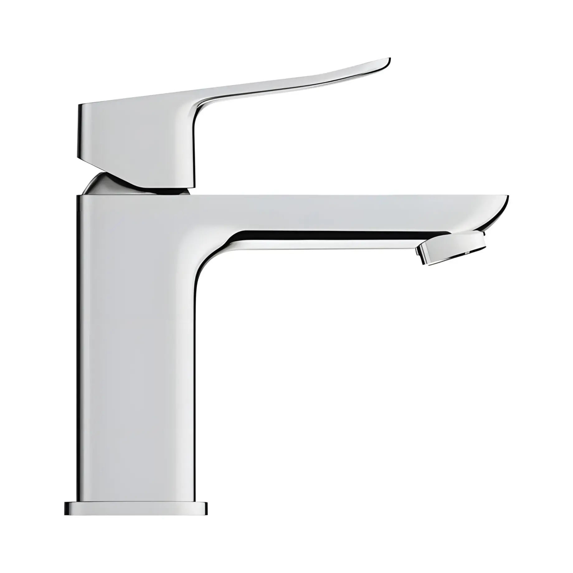 Змішувач для раковини Dice з донним клапаном Push-Open, розмір S Grohe 1018570000 Chrome — вид ззаду