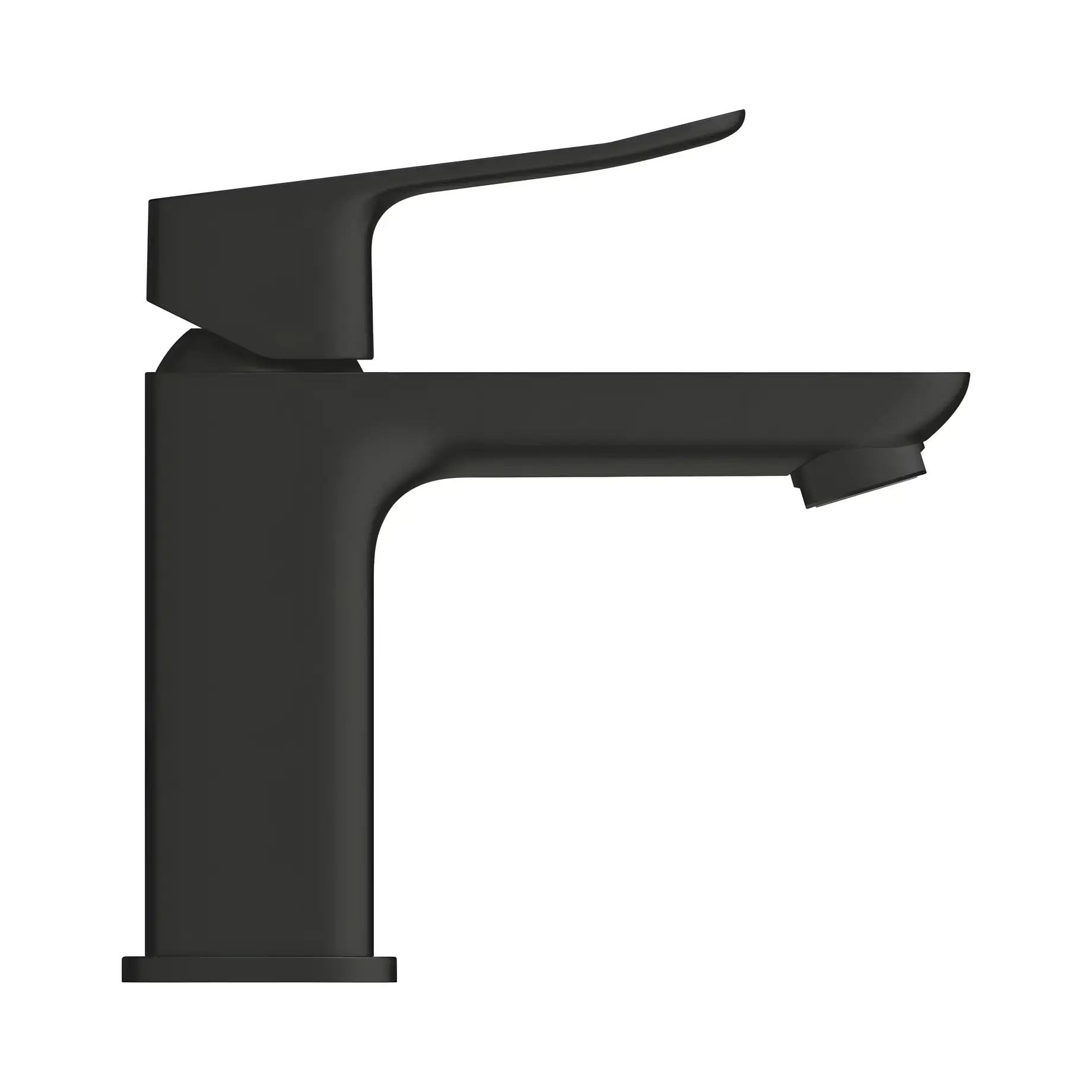 Змішувач для раковини Dice з донним клапаном Push-Open, розмір S Grohe 1018572430 Black — вид ззаду