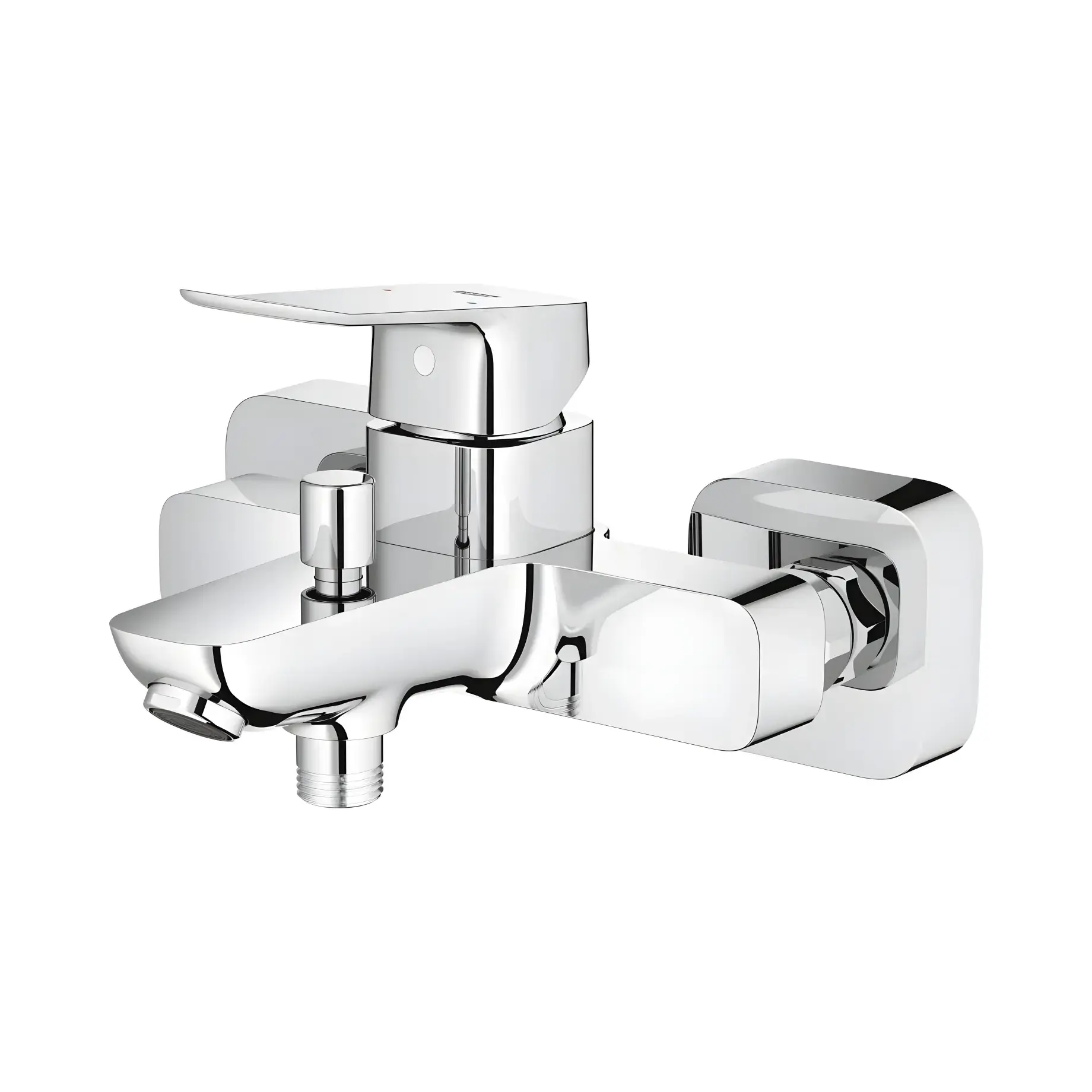Смеситель для ванной Dice Grohe 1018720000 White Alpin — вид сзади