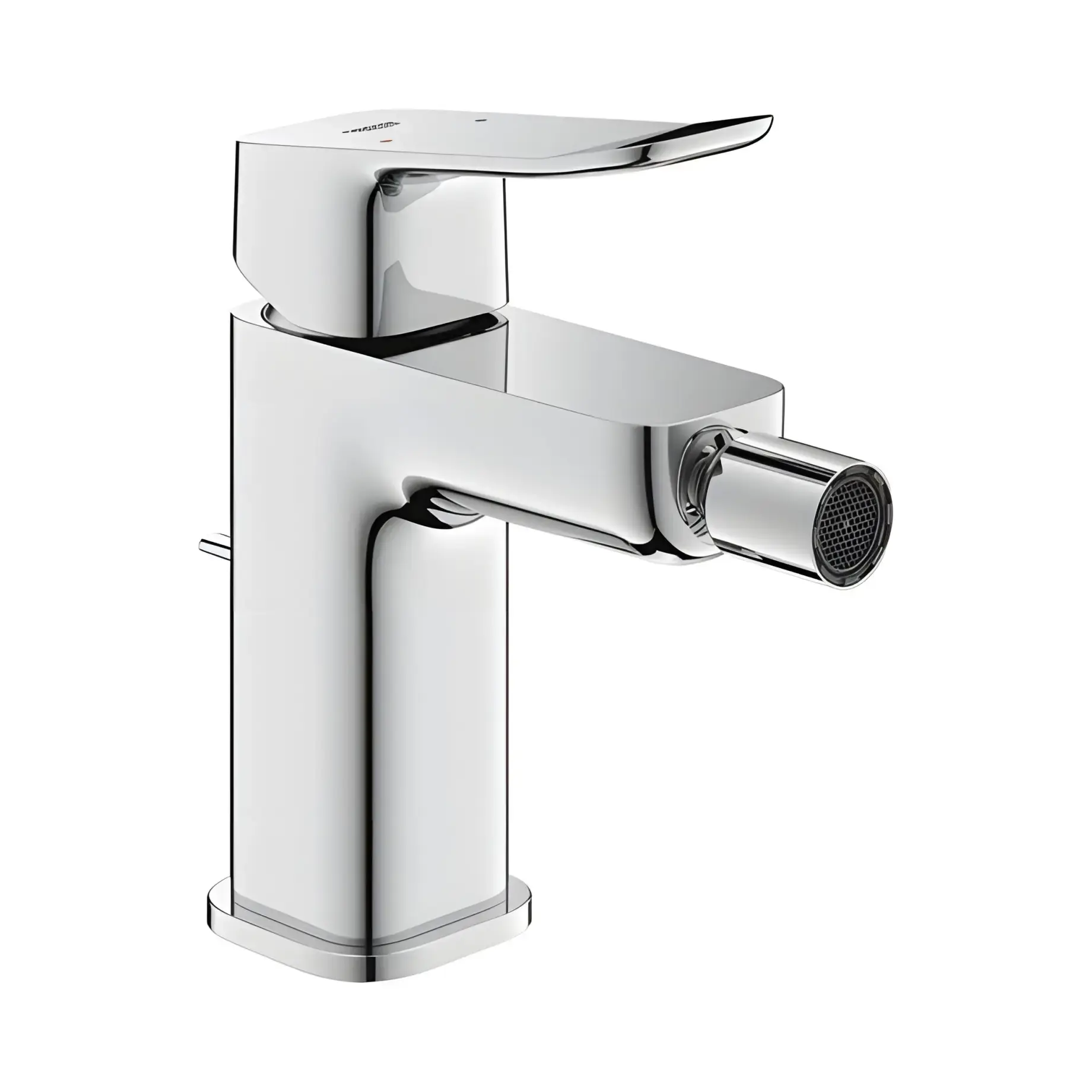 Змішувач для біде Dice з донним клапаном Grohe 1018770000 Chrome — вид на білому тлі