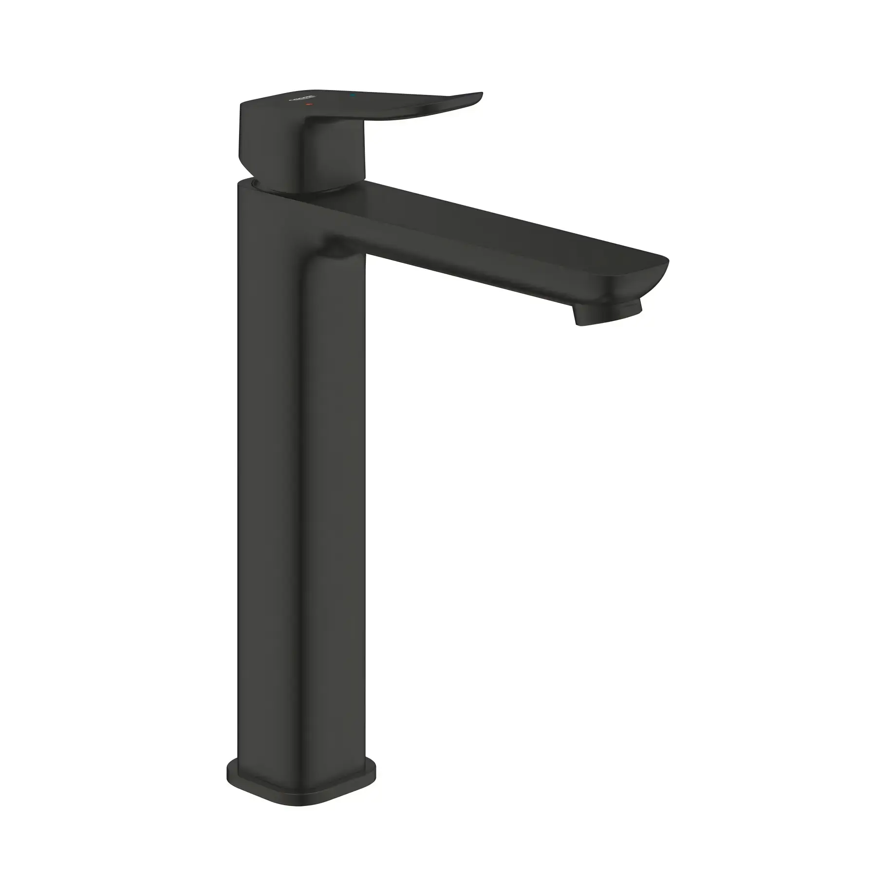 Змішувач для раковини високий Dice, розмір XL Grohe 1018922430 Black — вид на білому тлі