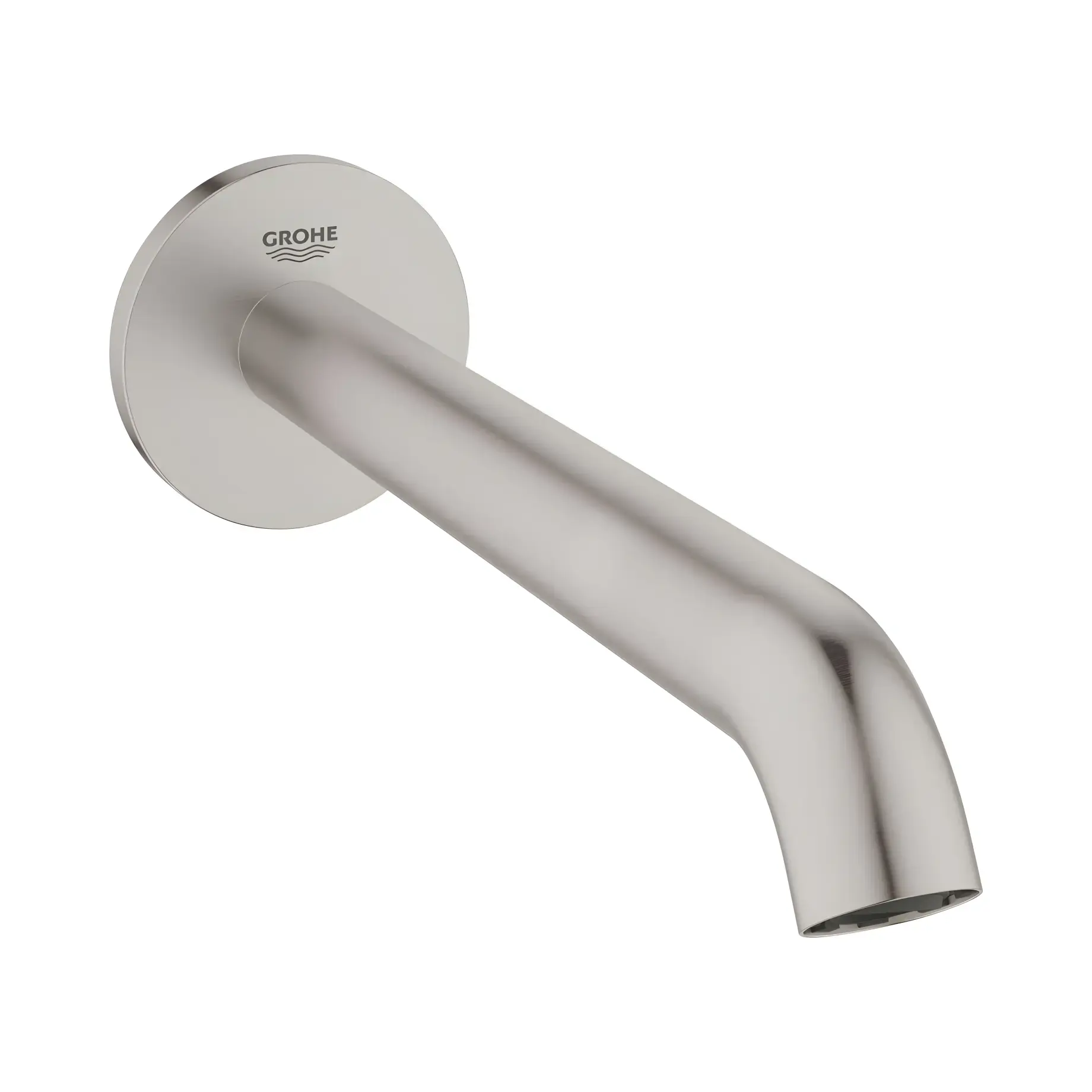 Вилив для ванни Essence Grohe 13449DC1 Steel — вид на білому тлі