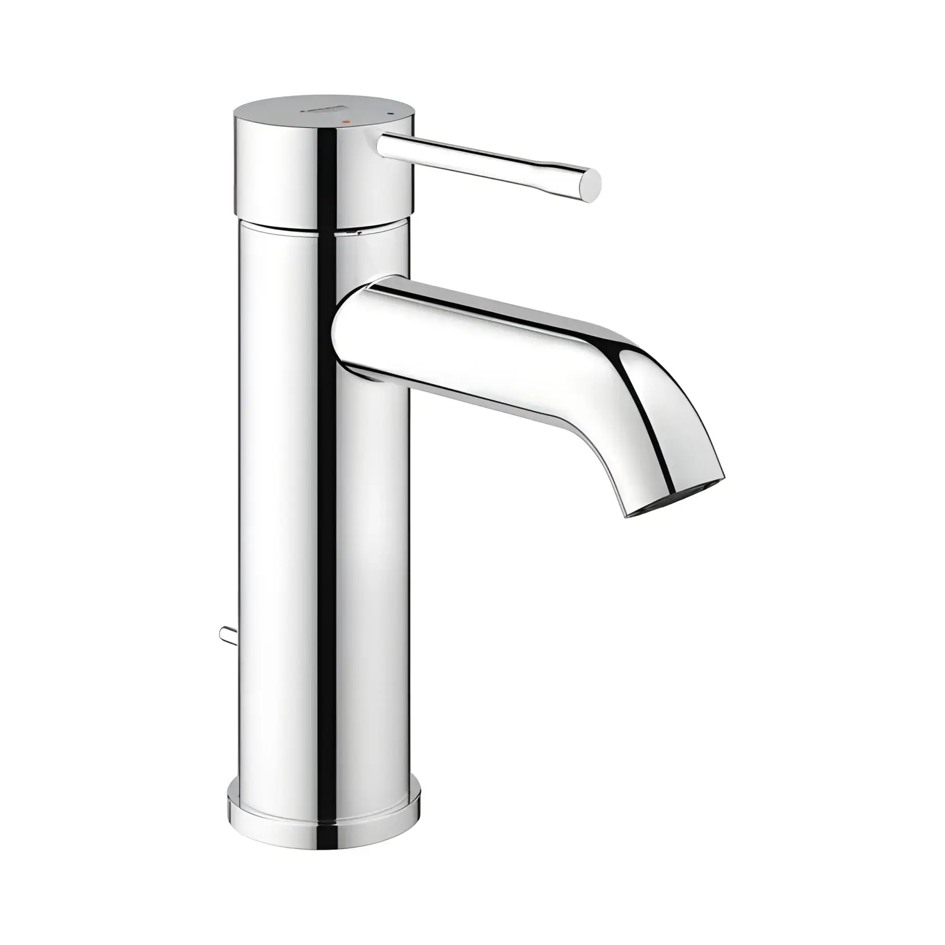 Змішувач для раковини з донним клапаном Essence New, розмір S Grohe 23589001 — вид на білому тлі
