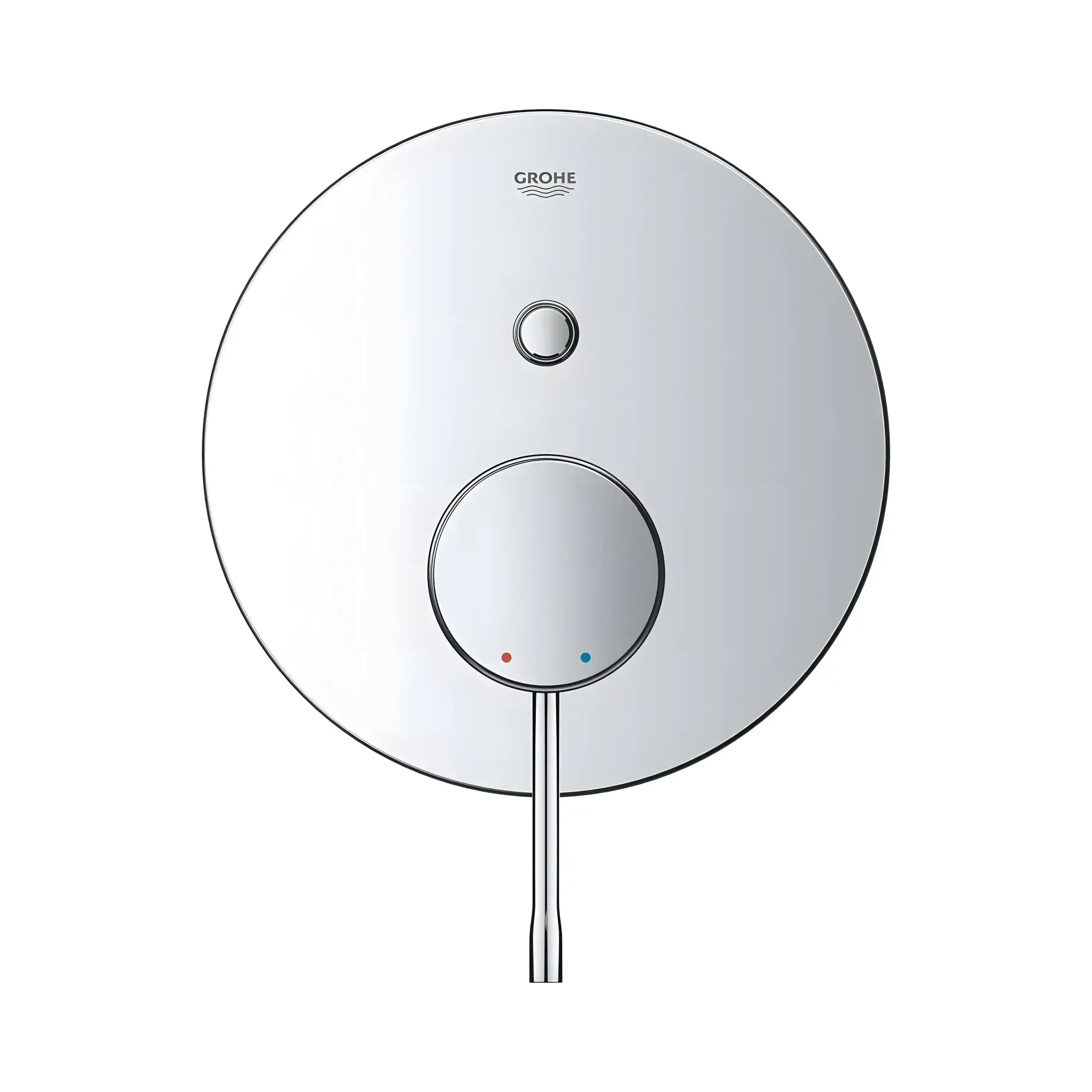 Змішувач для ванни/душу прихованого монтажу Essence Grohe 24167001 Chrome — вид спереду