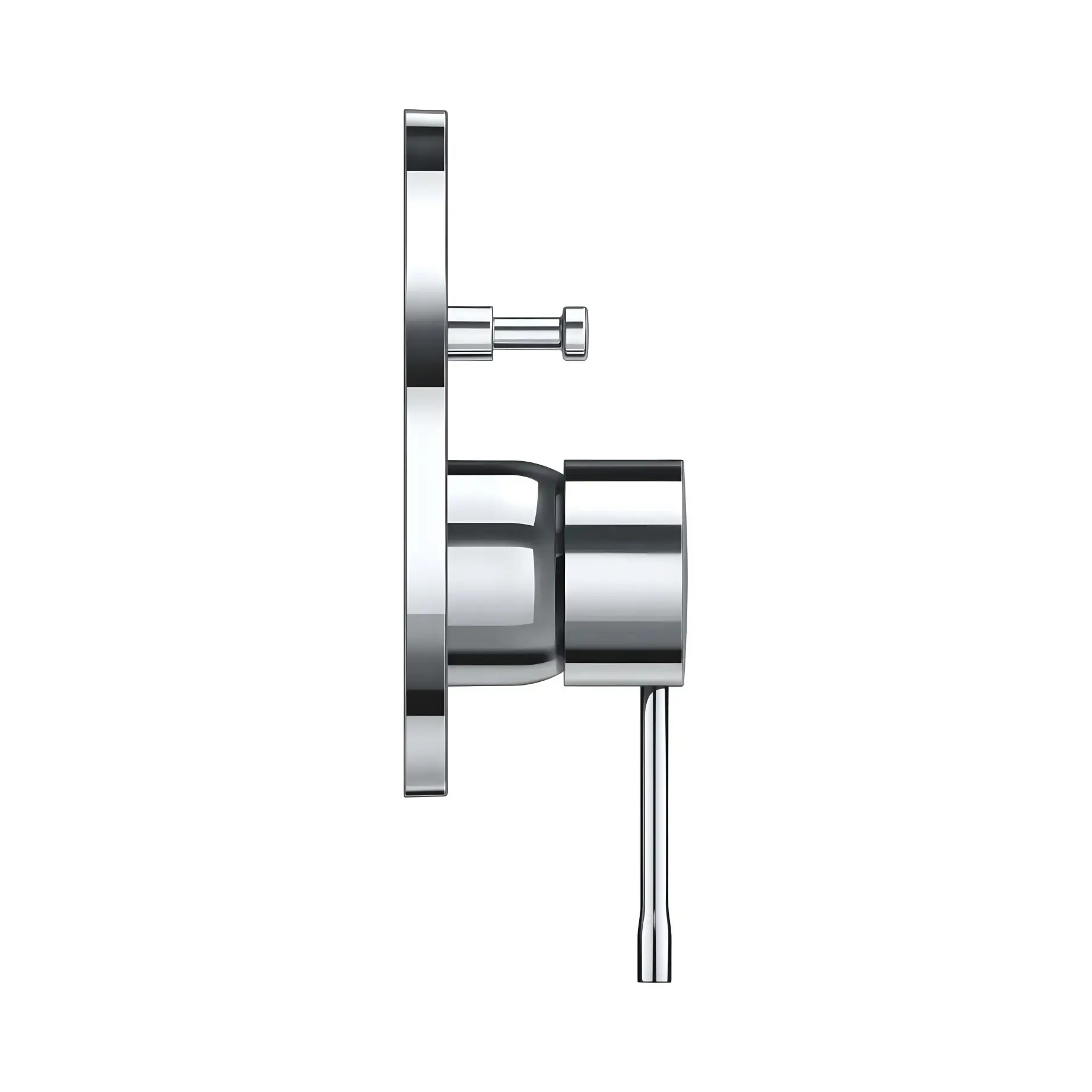 Змішувач для ванни/душу прихованого монтажу Essence Grohe 24167001 Chrome — бічний ракурс