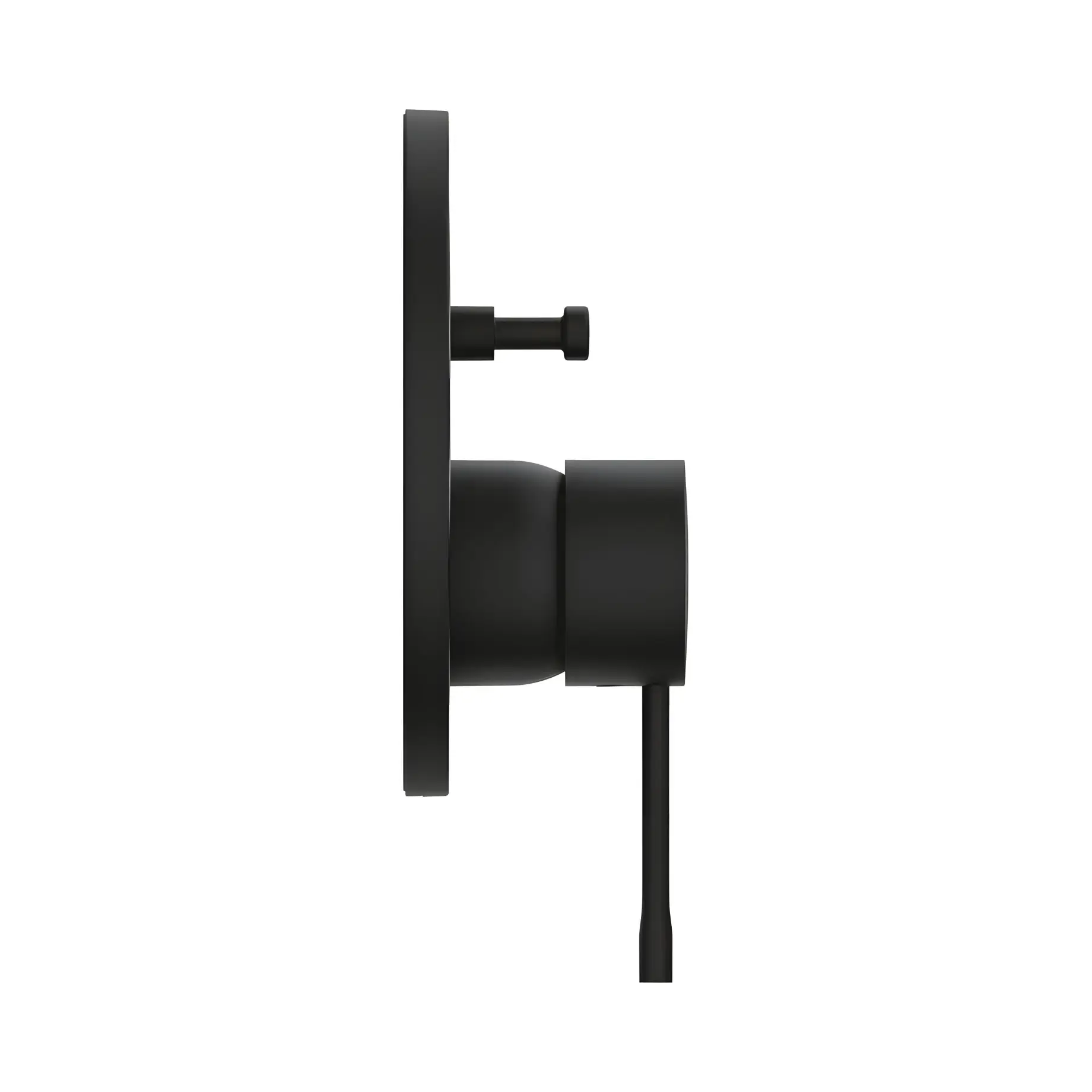Змішувач для ванни/душу прихованого монтажу Essence Grohe 24167KF1 Phantom Black — бічний ракурс