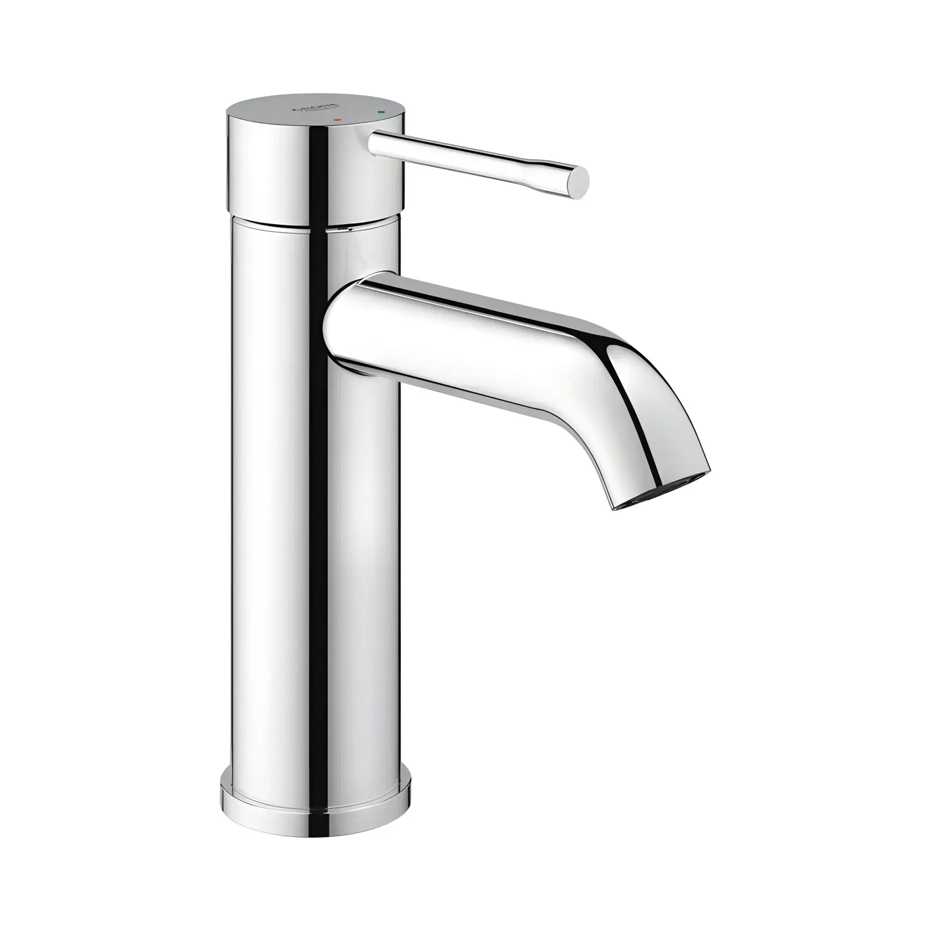 Змішувач для раковини Essence, розмір S Grohe 24172001 Chrome — вид на білому тлі