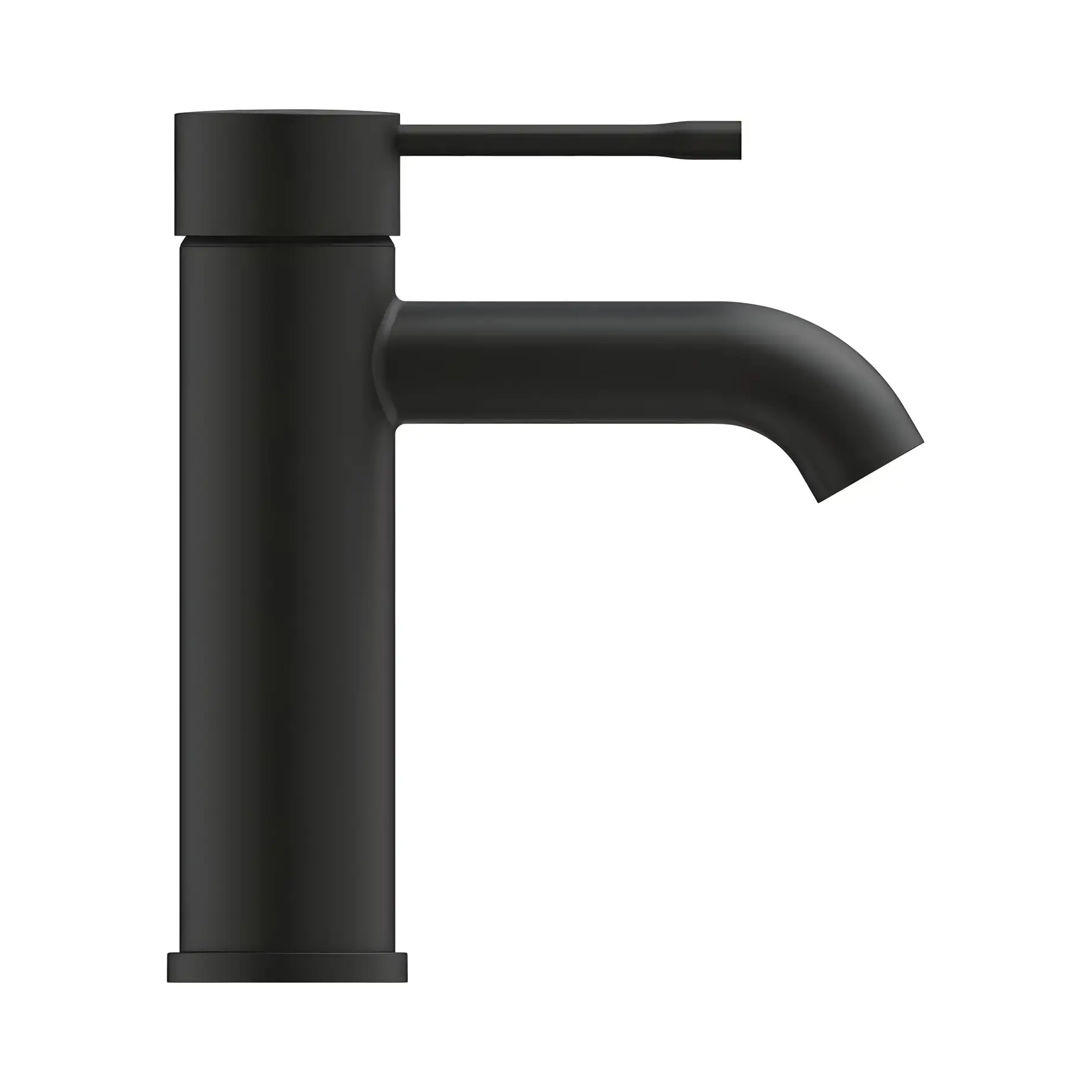 Змішувач для раковини Essence, розмір S Grohe 24172KF1 Phantom Black — вид спереду
