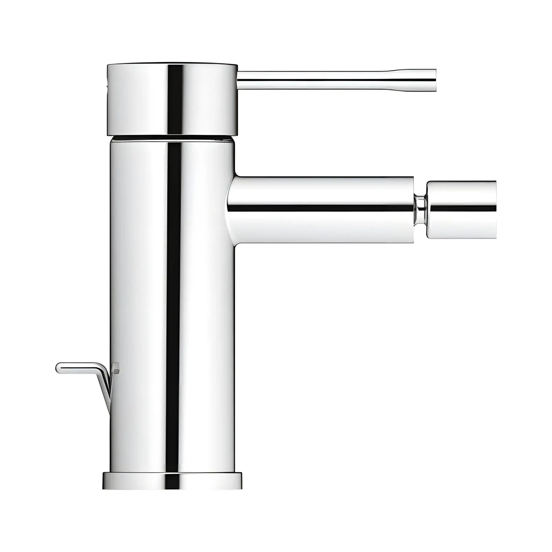 Змішувач для біде з донним клапаном Essence Grohe 24178001 — вид спереду