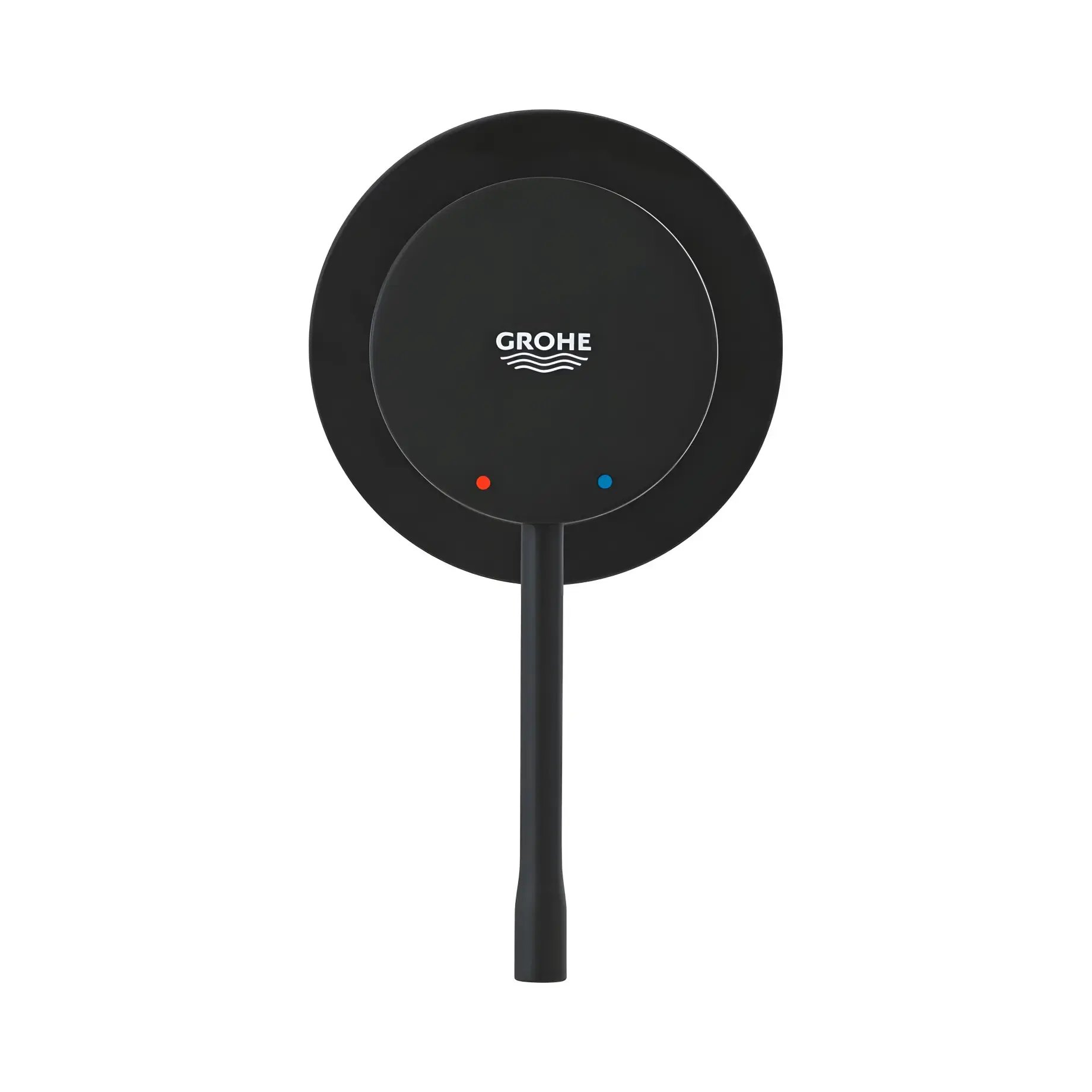 Змішувач для душу прихованого монтажу Essence Grohe 29197KF0 Phantom Black — вид спереду