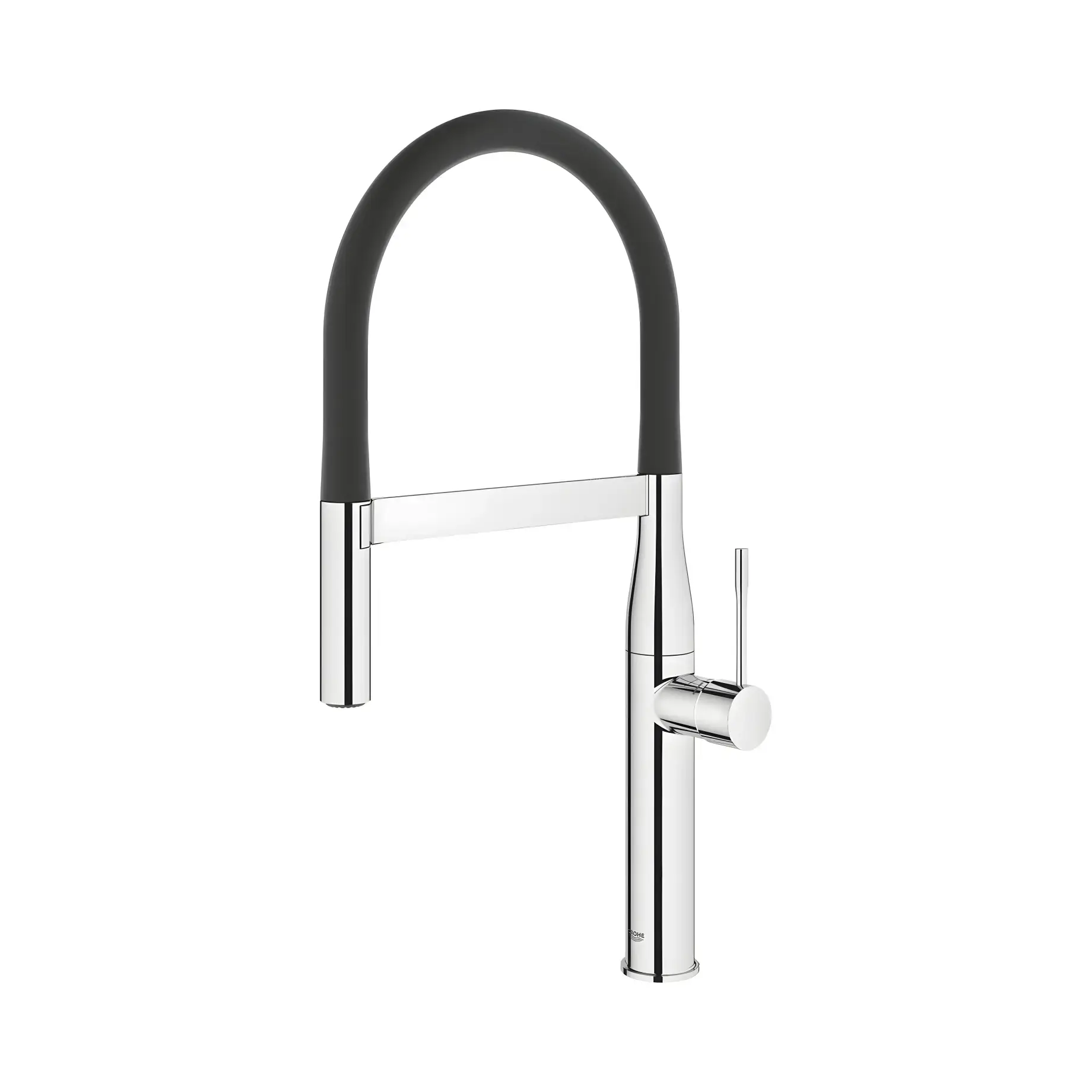 Змішувач для кухні з гнучким виливом Essence Grohe 30294000 — бічний ракурс