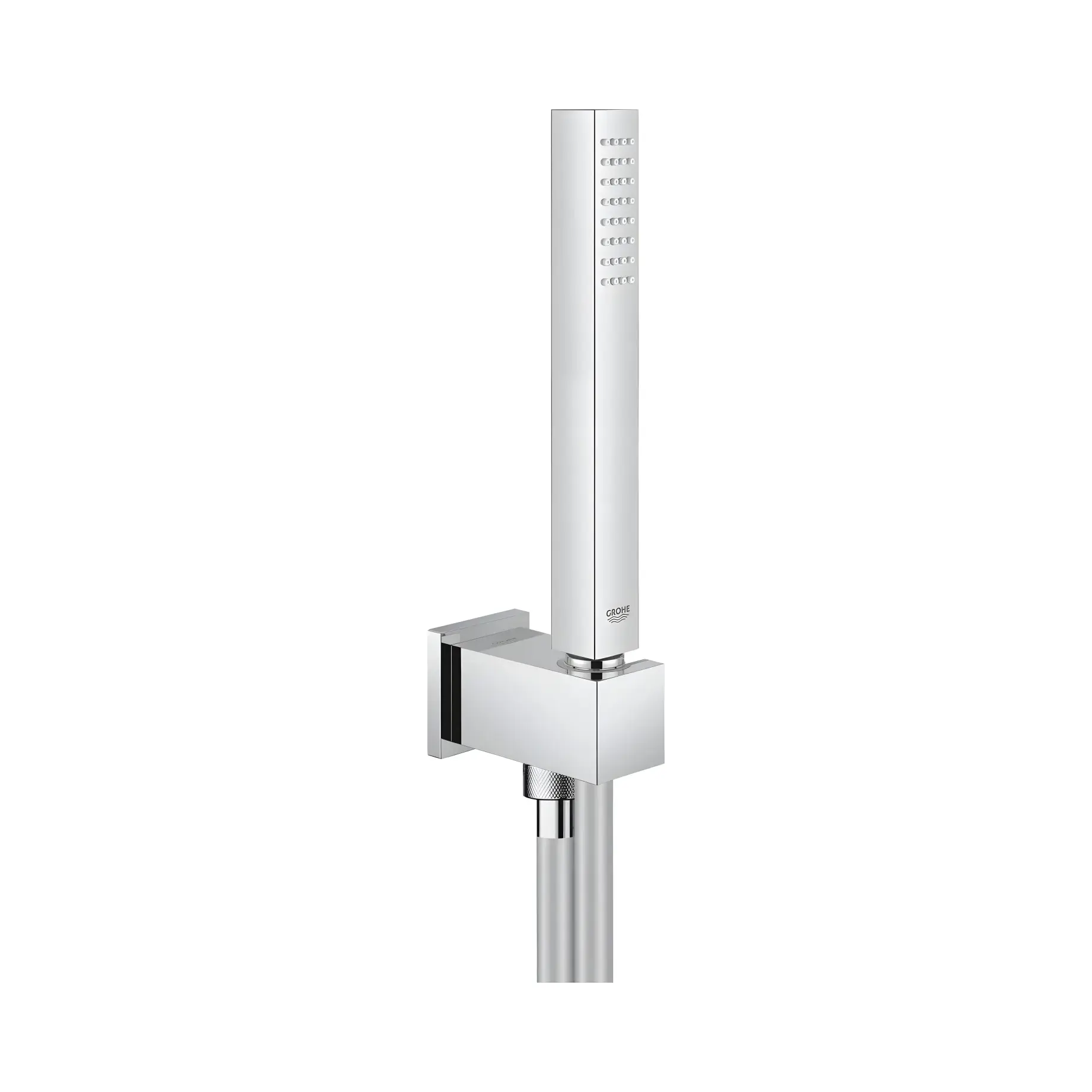 Душовий гарнітур Euphoria Cube Stick Grohe 26405000G Chrome — вид на білому тлі