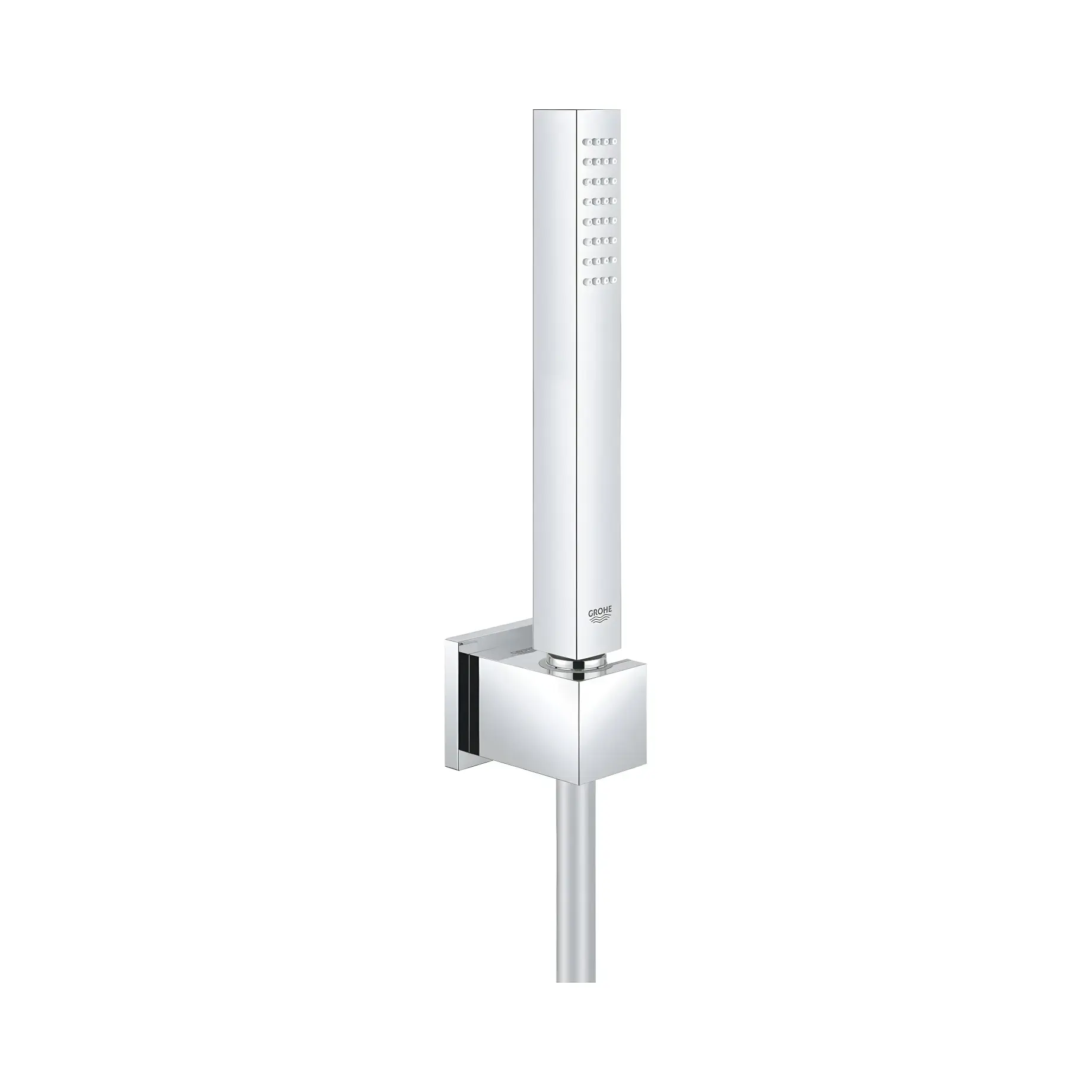 Душовий гарнітур Euphoria Cube Stick Grohe 27702000 Chrome — вид на білому тлі