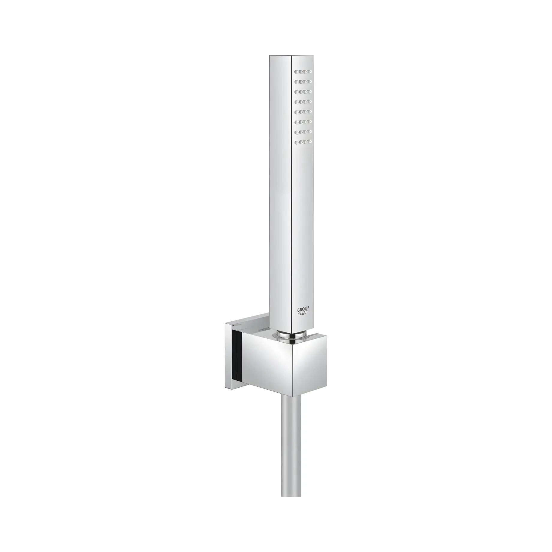 Душовий гарнітур Euphoria Cube Stick Grohe 27703000 Chrome — вид на білому тлі