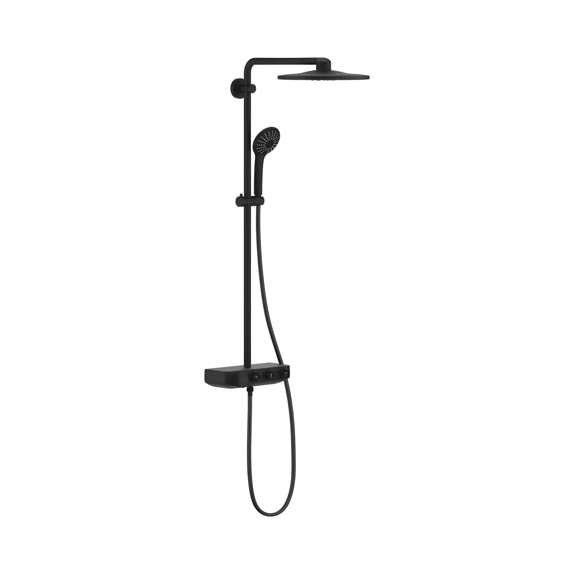 Душова система з термостатом Euphoria SmartControl 310 Grohe 22120KF0 — вид ззаду
