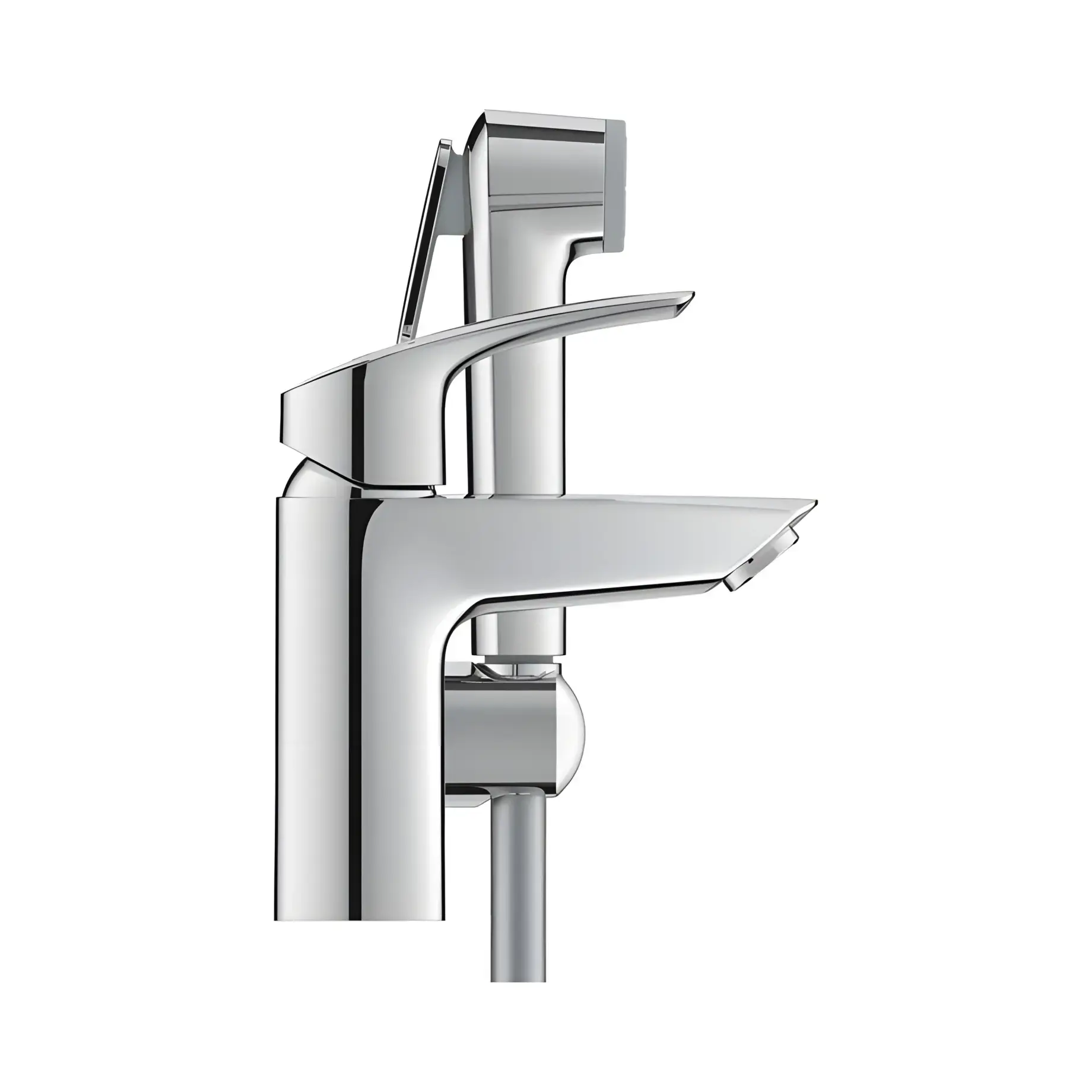 Змішувач для раковини з гігієнічним душем Eurosmart, розмір S Grohe 23124003 — вид спереду