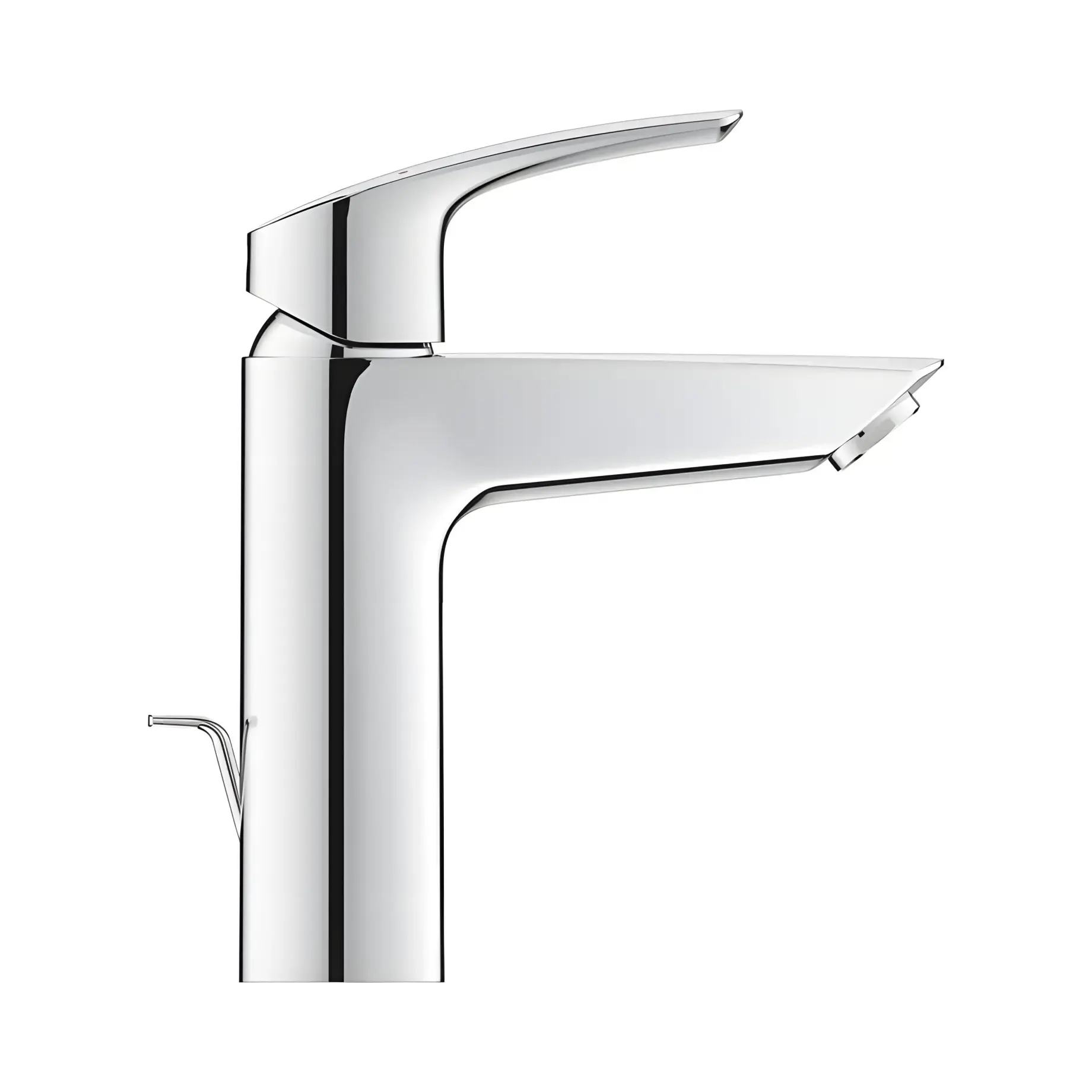 Змішувач для раковини з донним клапаном Eurosmart, розмір M Grohe 23322003 — вид спереду