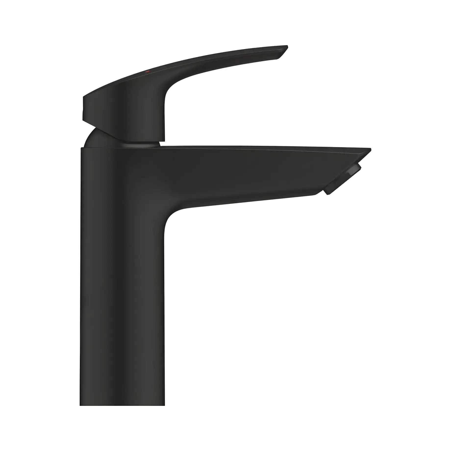 Змішувач для раковини Eurosmart, розмір M Grohe 233242433 Black — бічний ракурс