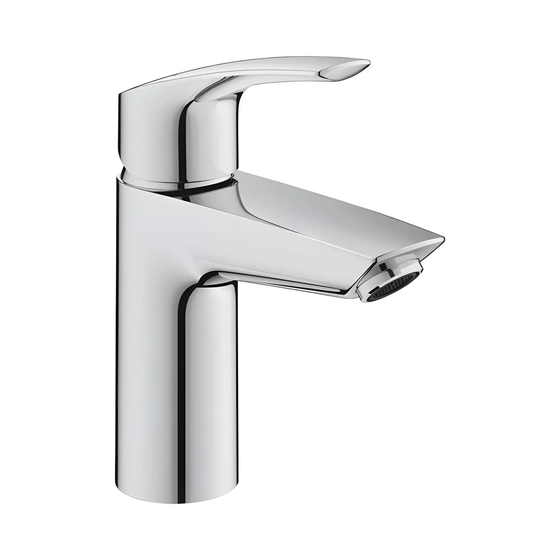Змішувач для раковини Eurosmart з донним клапаном Push-Open , розмір S Grohe 23922003 — вид на білому тлі