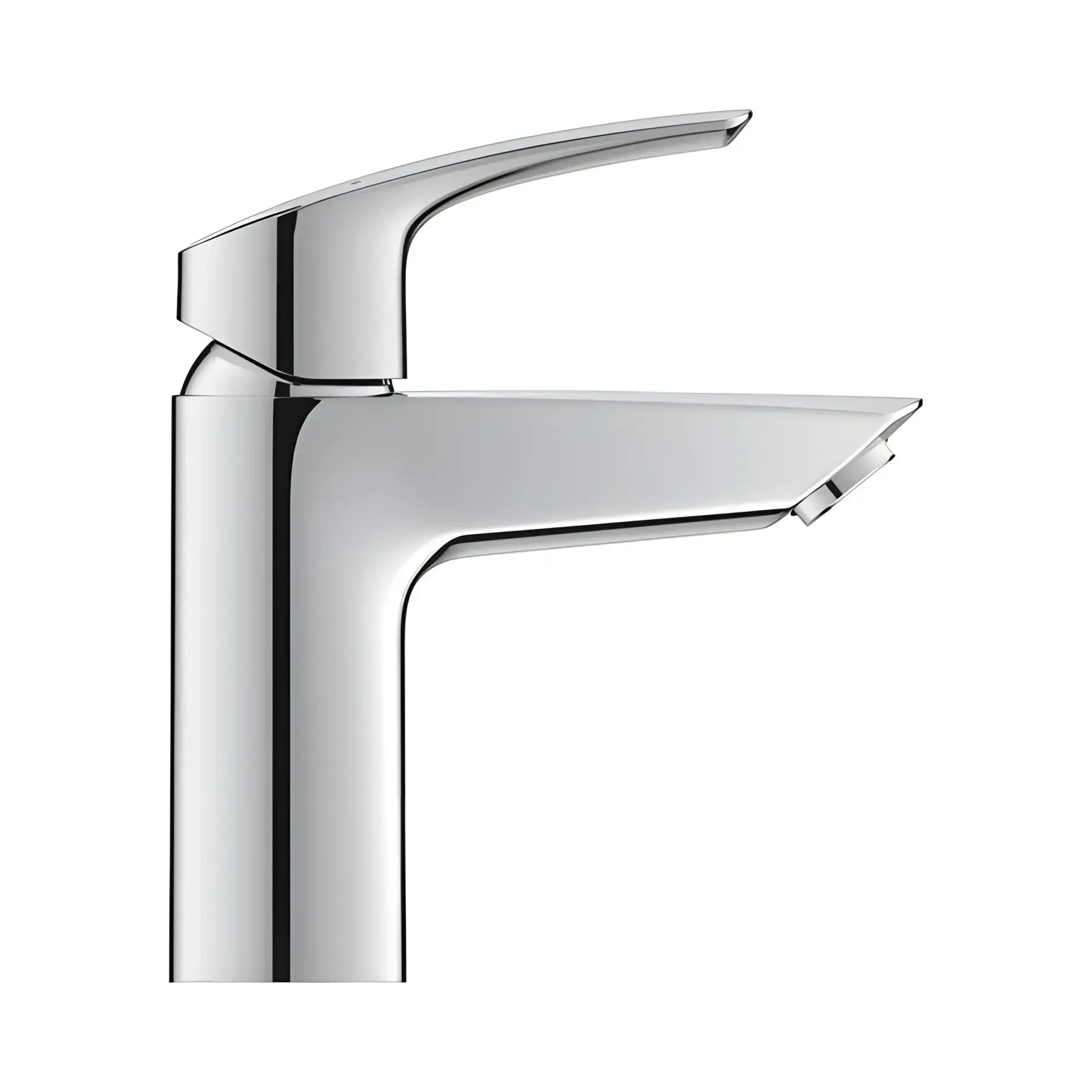 Змішувач для раковини Eurosmart з донним клапаном Push-Open , розмір S Grohe 23922003 — вид ззаду