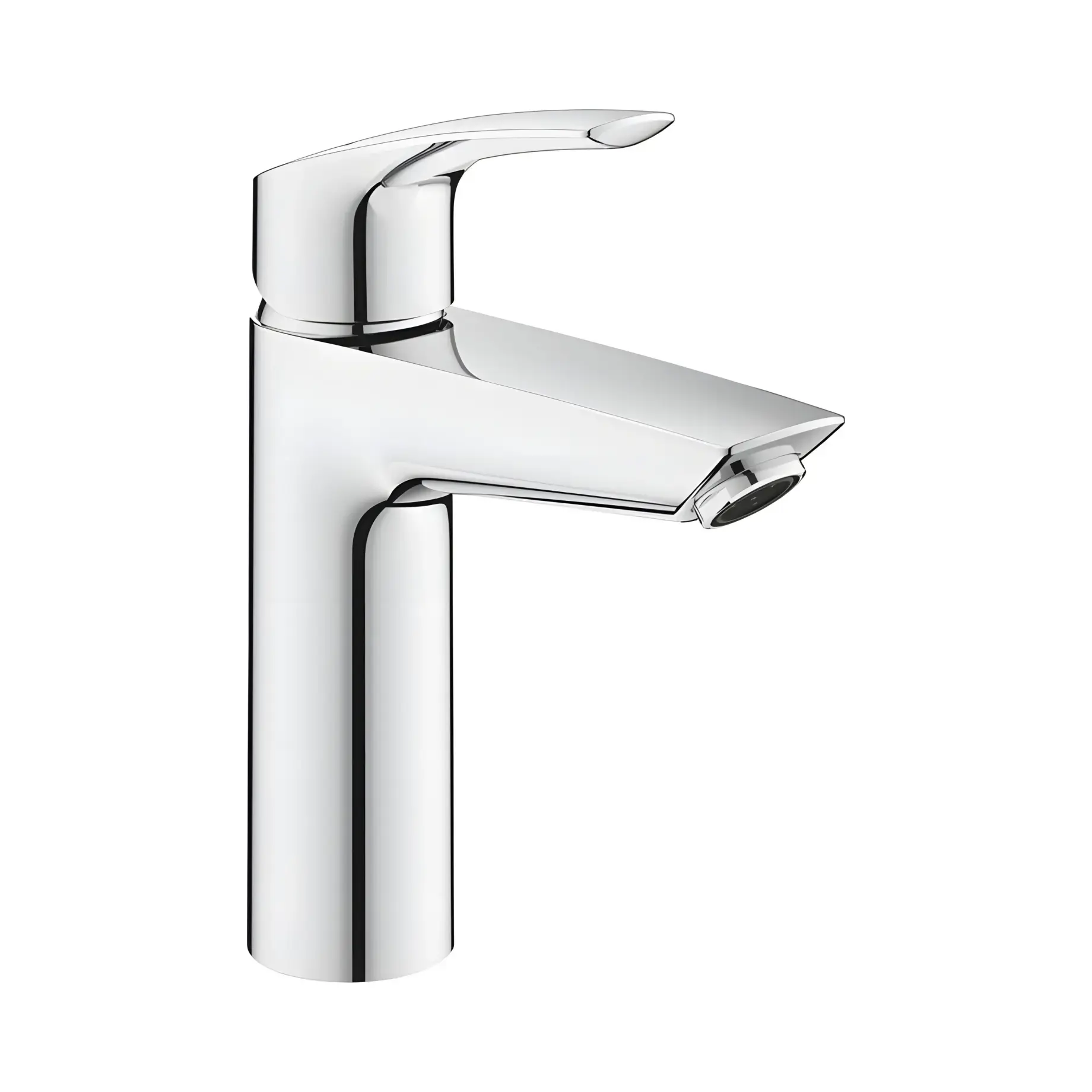Змішувач для раковини Eurosmart з донним клапаном Push-Open, розмір  M Grohe 23923003 — вид на білому тлі