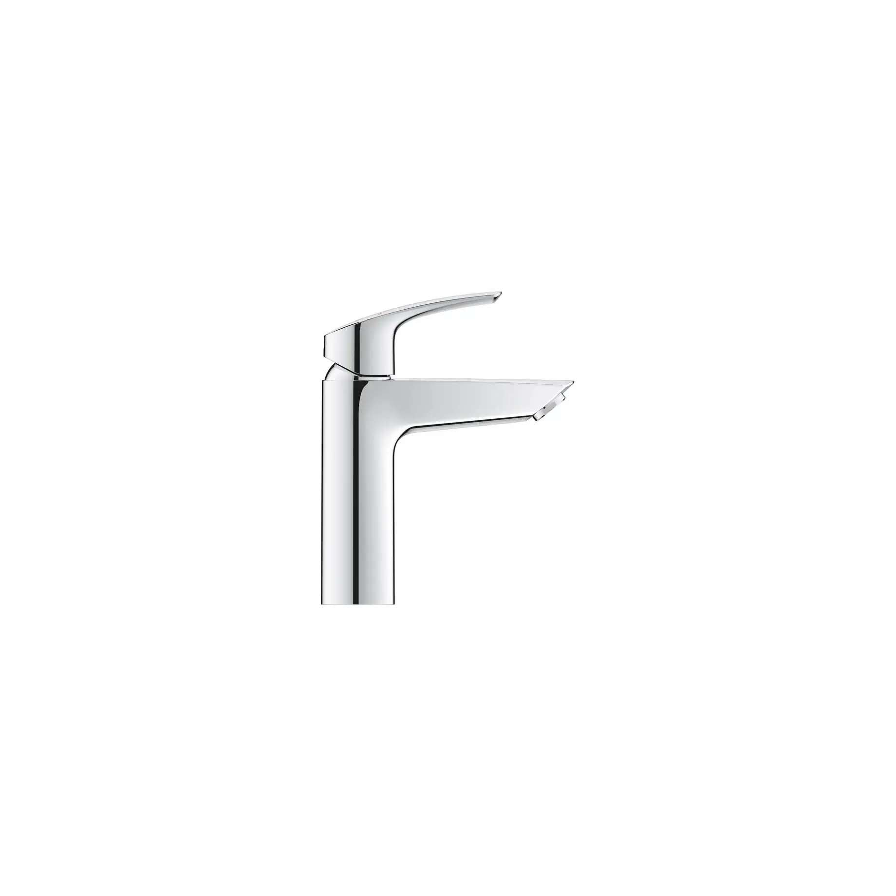 Змішувач для раковини Eurosmart з донним клапаном Push-Open, розмір  M Grohe 23923003 — вид спереду