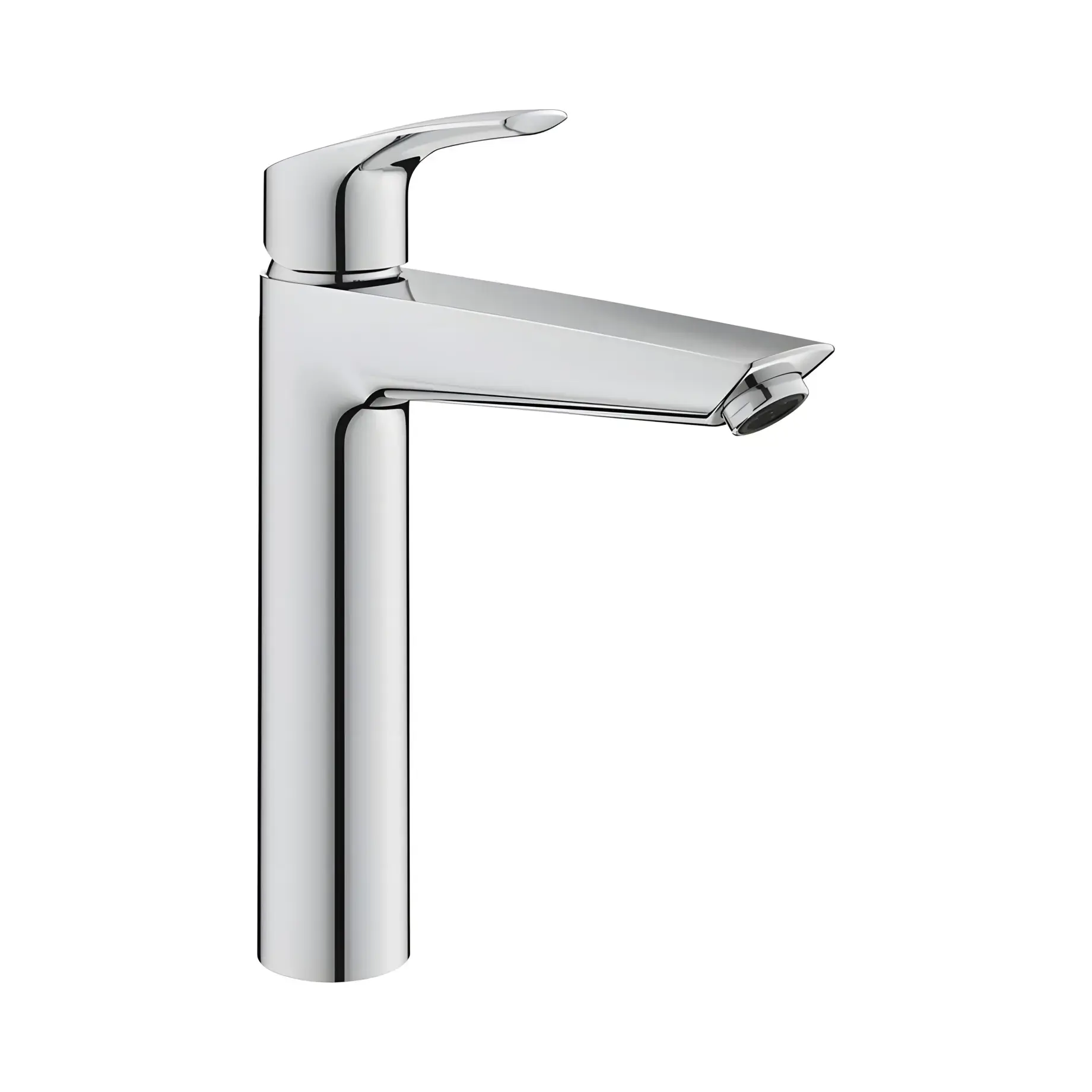 Змішувач для раковини високий Eurosmart, розмір XL Grohe 23971003 Chrome — вид на білому тлі