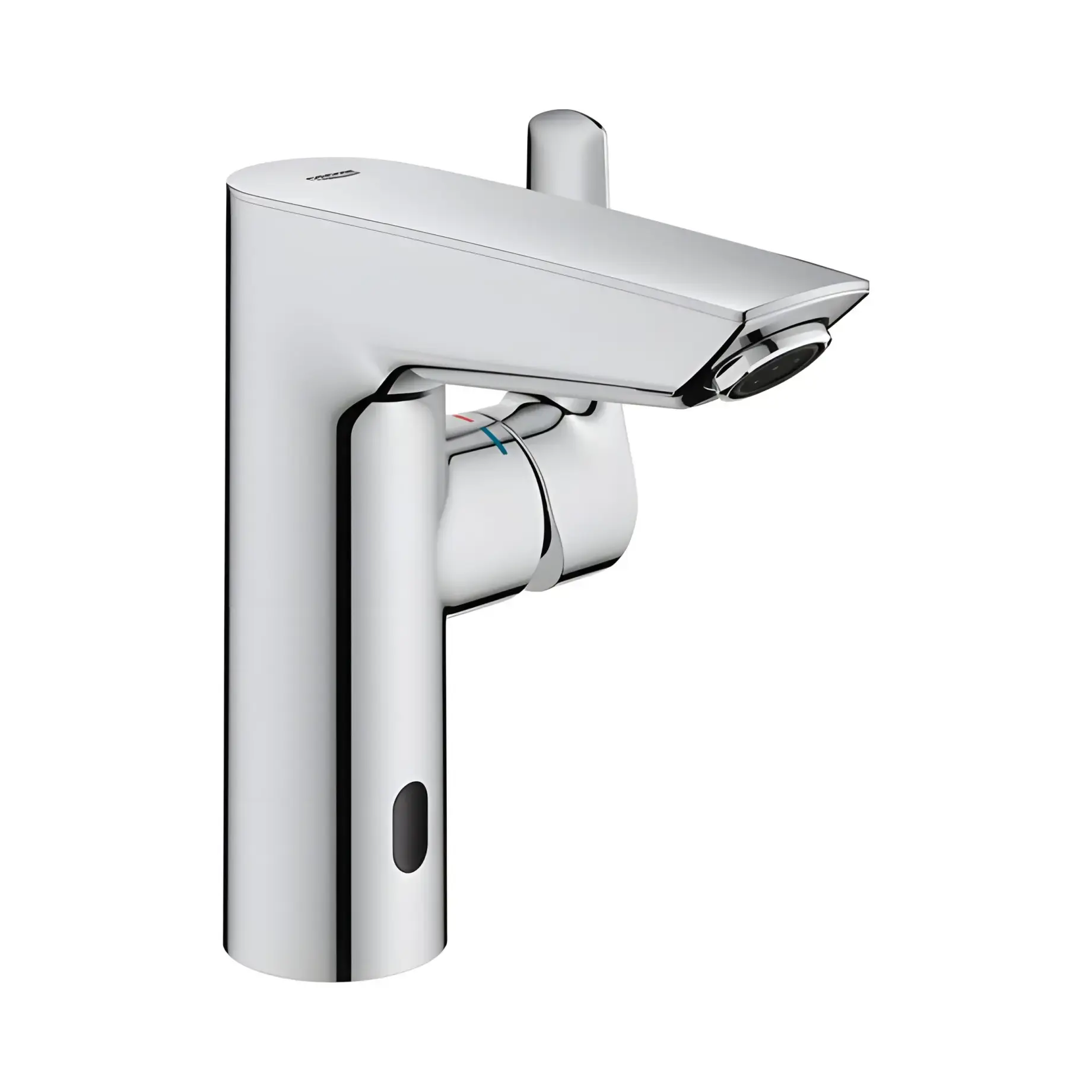 Змішувач для раковини з інфрачервоною елнектронікою Eurosmart, розмір M Grohe 23975003 Chrome — вид на білому тлі
