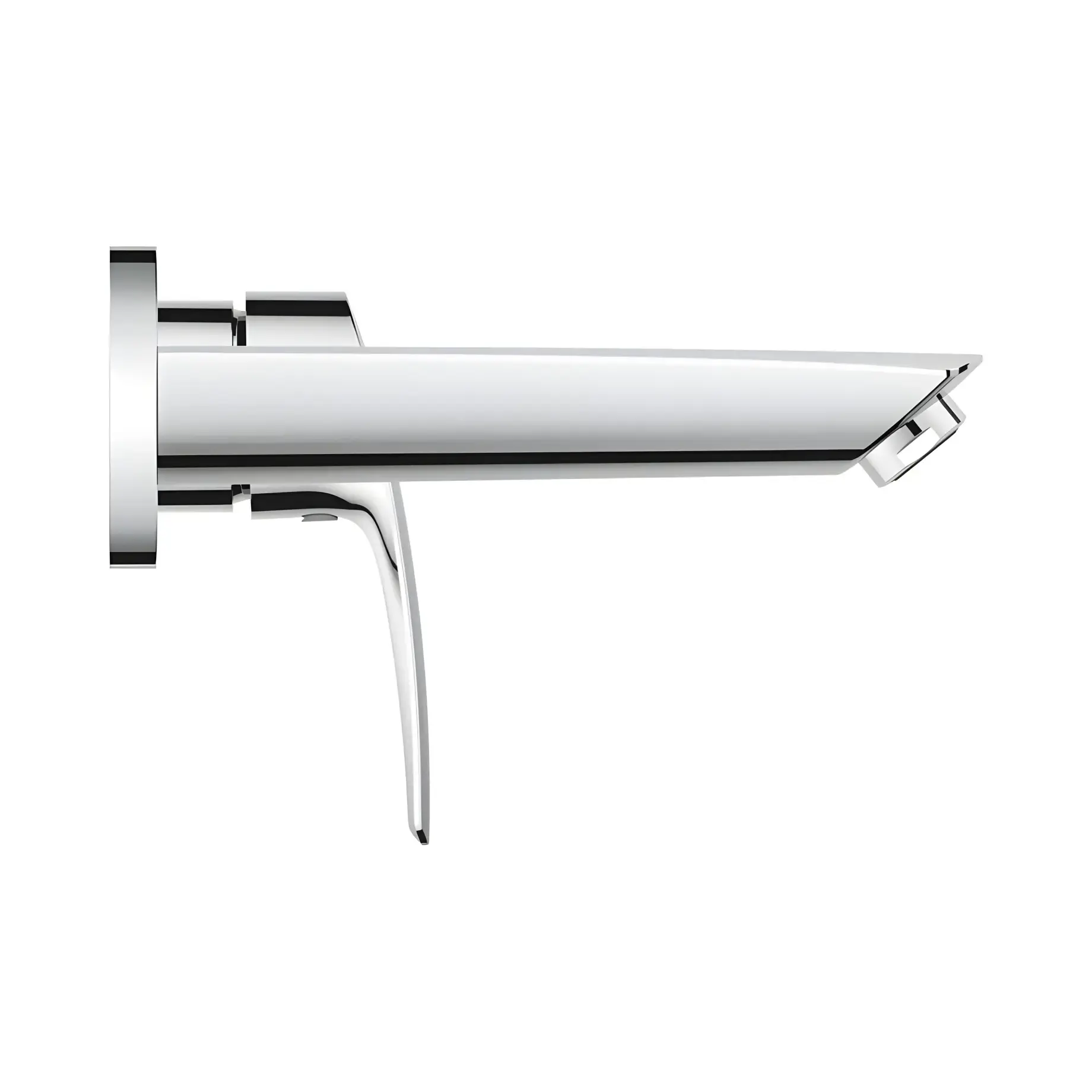 Змішувач для раковини настінний Eurosmart, розмір S Grohe 29337003 — бічний ракурс