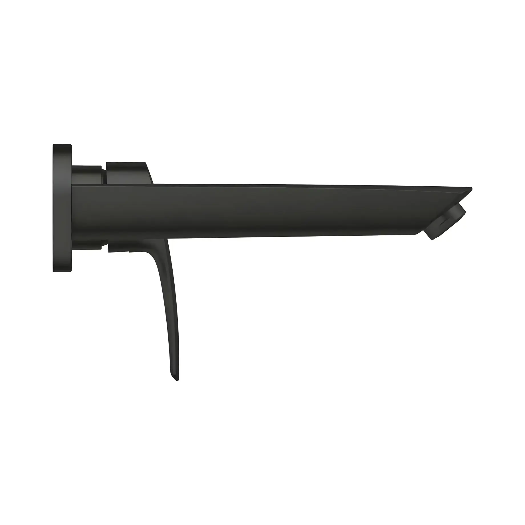 Змішувач для раковини настінний Eurosmart, розмір M Grohe 293382433 Matt Black — вид спереду