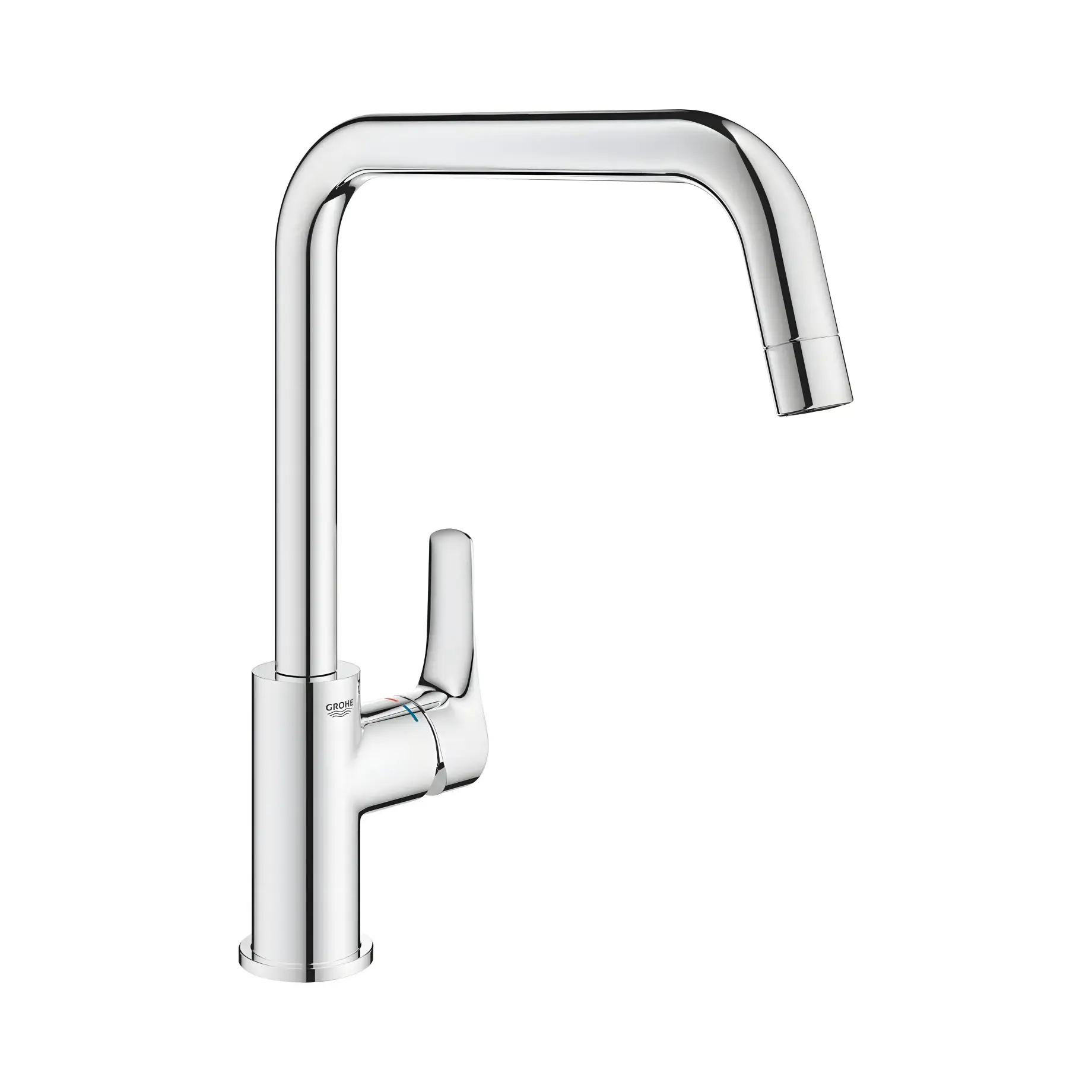 Змішувач для кухні Eurosmart Grohe 30567000 Chrome — вид на білому тлі