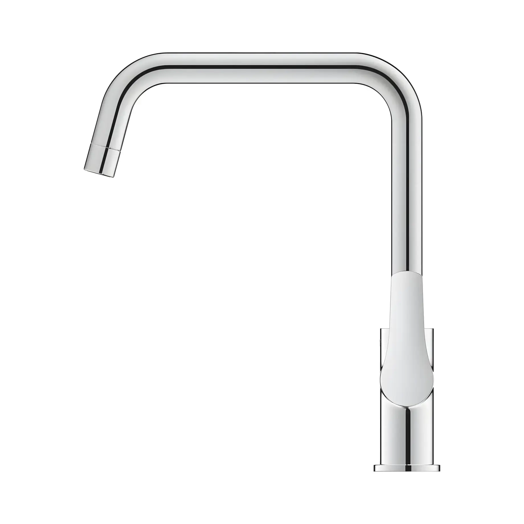 Змішувач для кухні Eurosmart Grohe 30567000 Chrome — вид ззаду