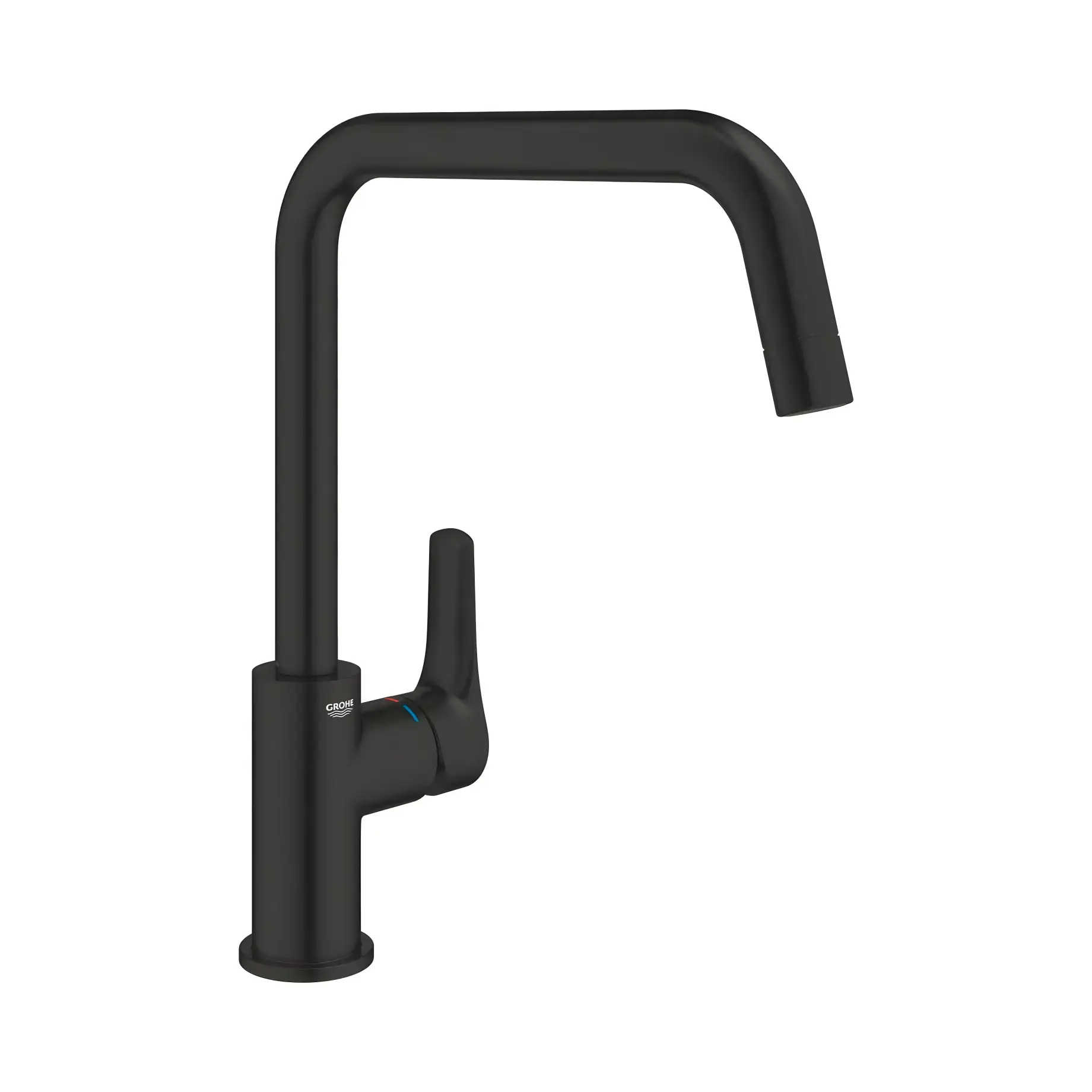 Змішувач для кухні Eurosmart Grohe 305672430 Black — вид на білому тлі