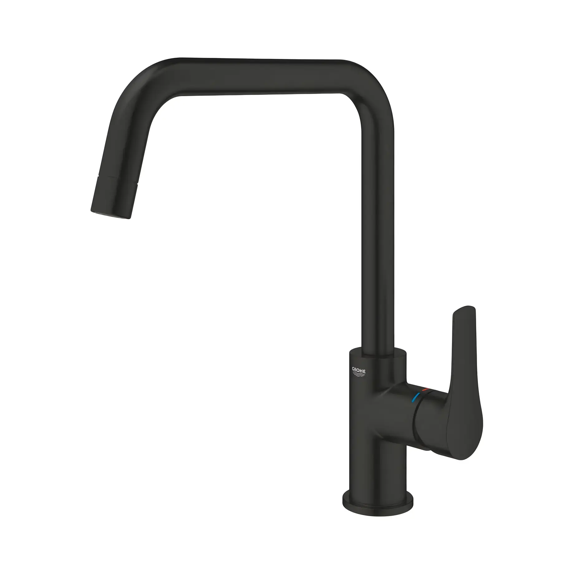 Змішувач для кухні Eurosmart Grohe 305672430 Black — вид згори