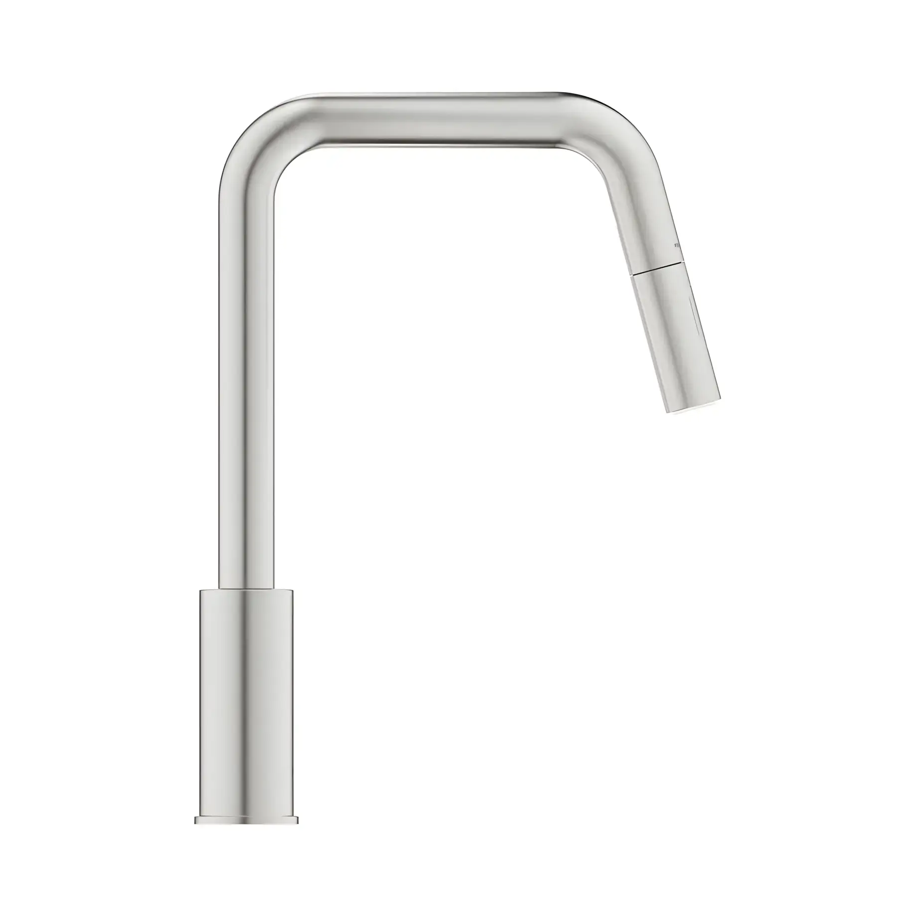 Змішувач для кухні Eurosmart з витяжною лійкою Grohe 30619DC0 Super Steel — вид ззаду