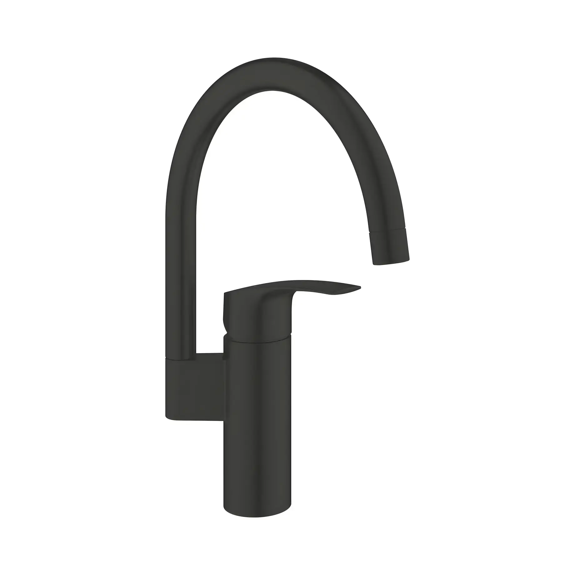 Змішувач для кухні Eurosmart Grohe 332022433 Black — вид на білому тлі