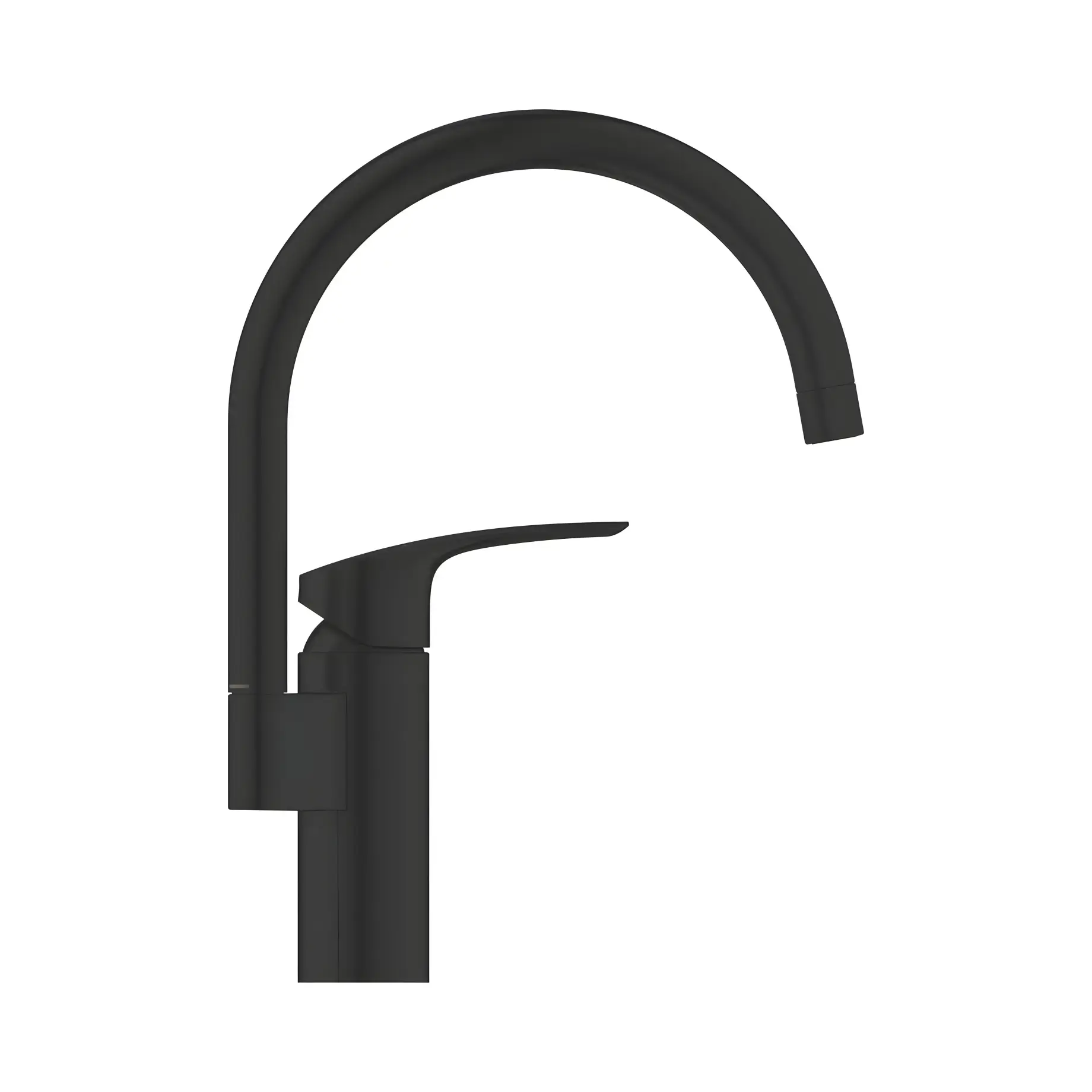 Змішувач для кухні Eurosmart Grohe 332022433 Black — вид спереду