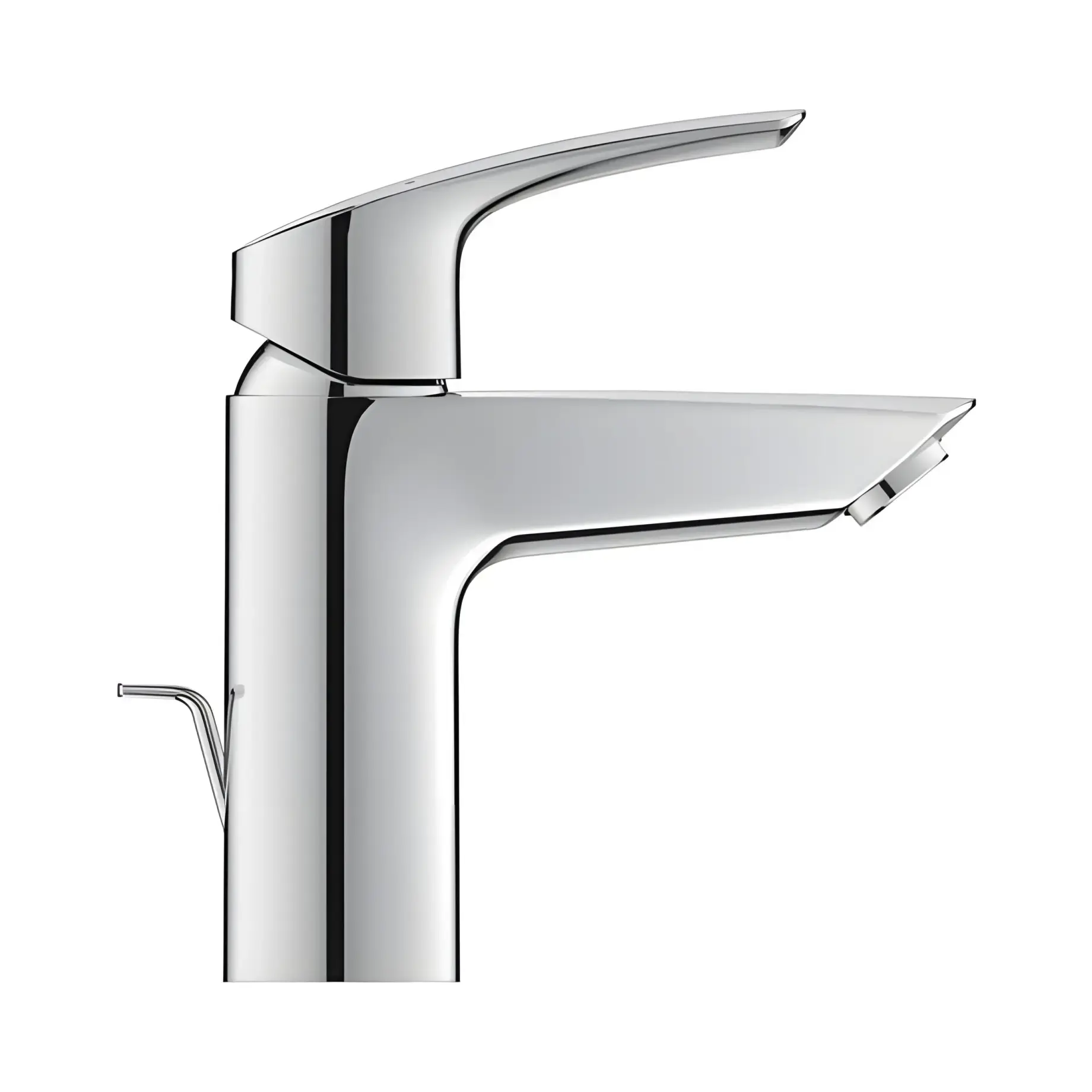 Змішувач для раковини з донним клапаном Eurosmart, розмір S Grohe 33265003 — вид спереду