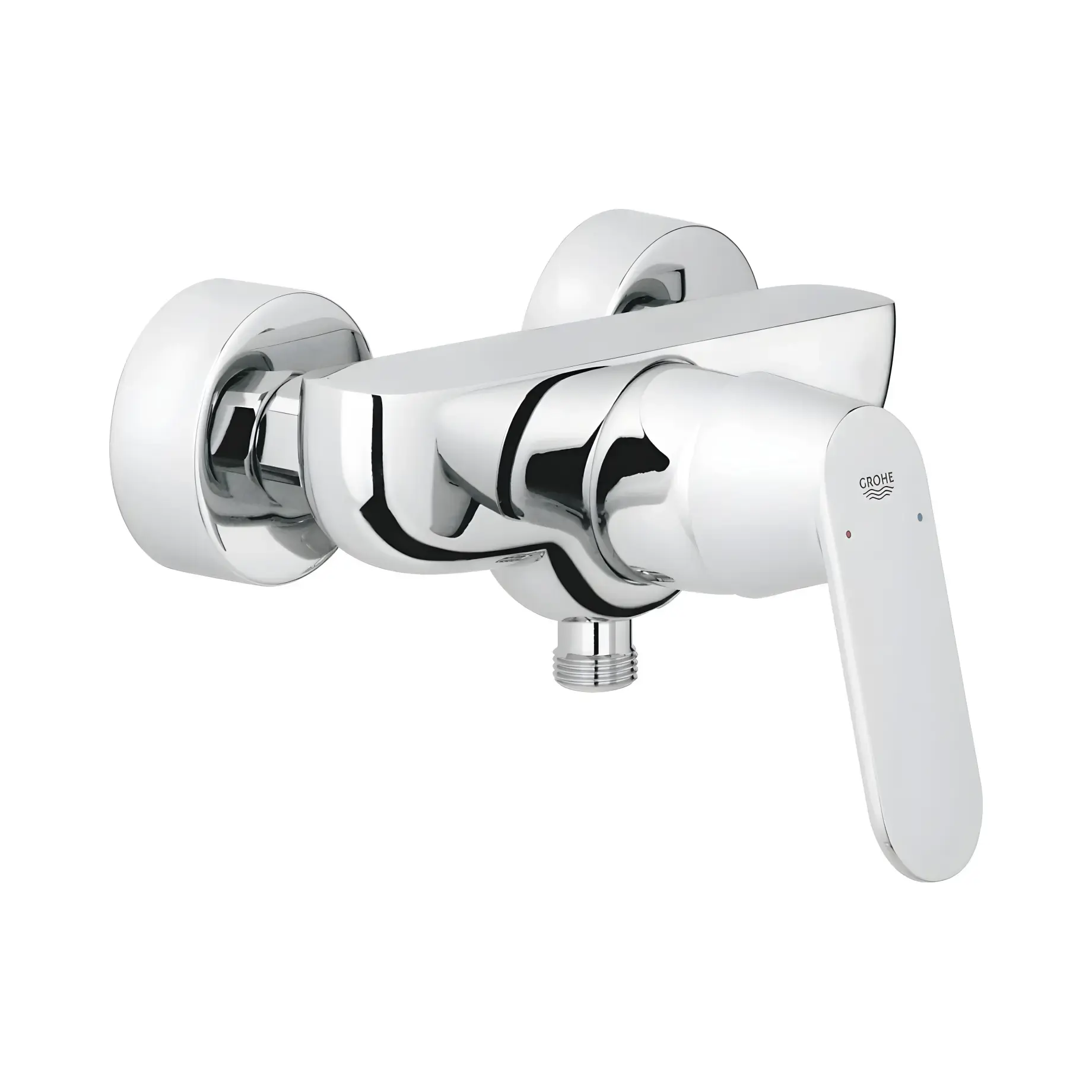 Змішувач для душу Eurosmart Cosmopolitan Grohe 32837000 Chrome — вид на білому тлі