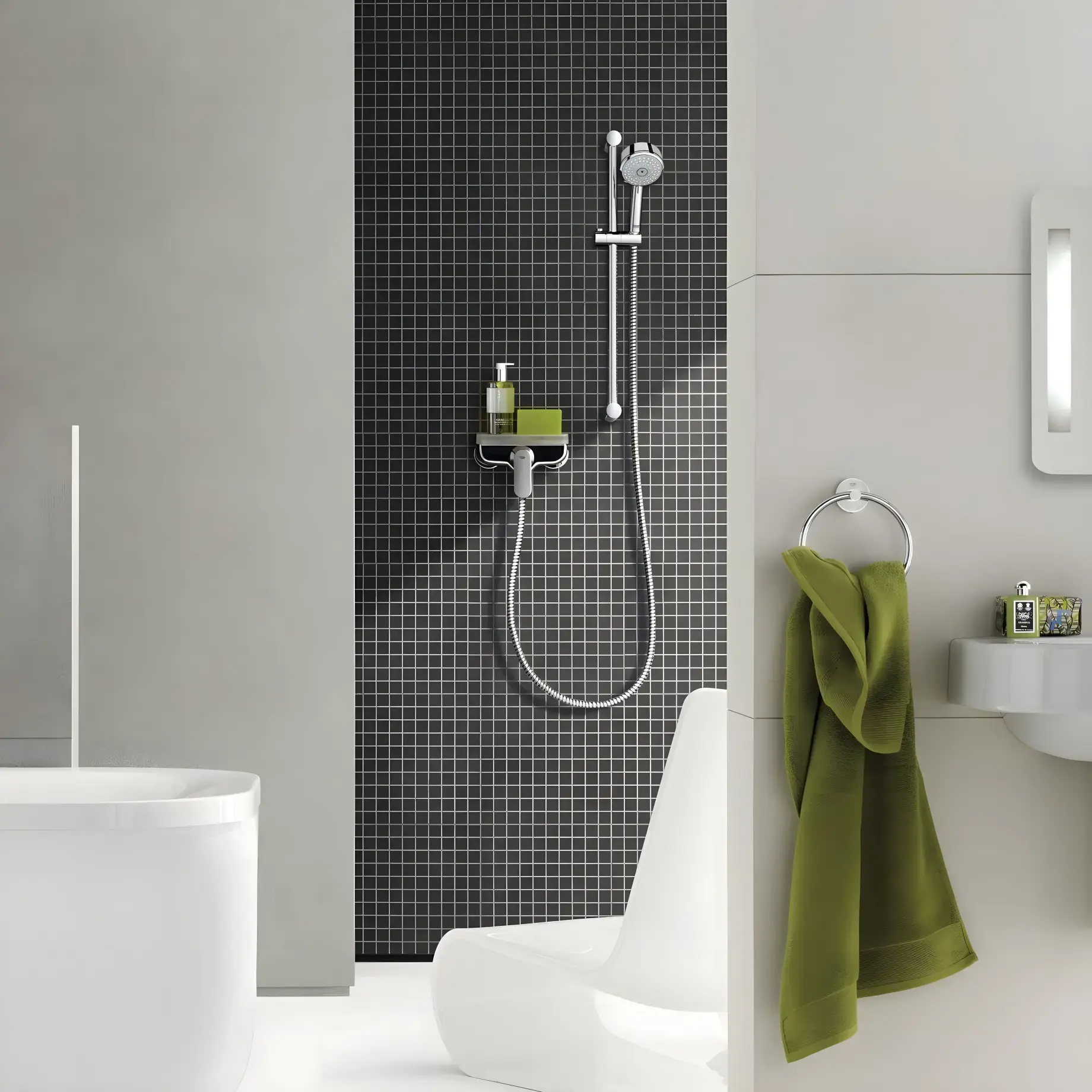 Змішувач для душу Eurosmart Cosmopolitan Grohe 32837000 — вид спереду
