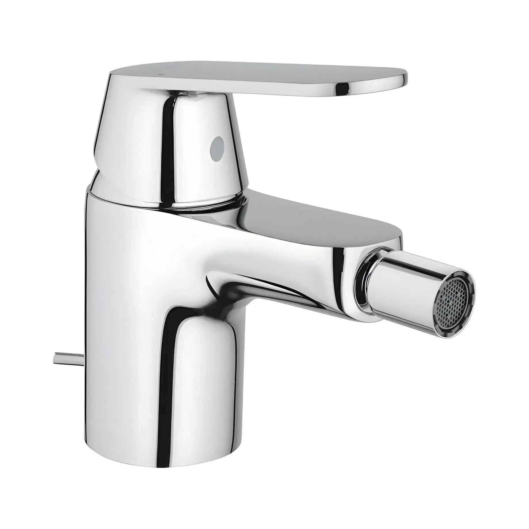 Змішувач для біде з донним клапаном, розмір S Eurosmart Cosmopolitan Grohe 32839000 Chrome — вид на білому тлі