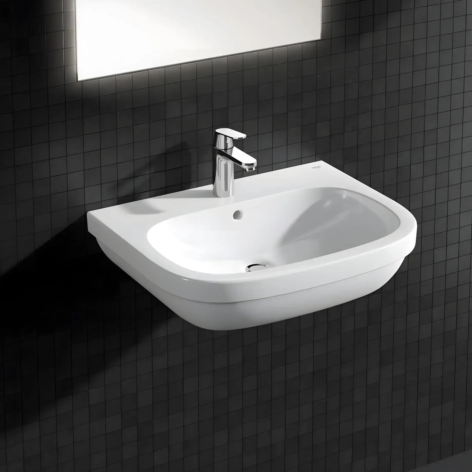 Набір змішувачів для ванни 3 в 1 Eurosmart Cosmopolitan Grohe UA126112M3 — вид спереду