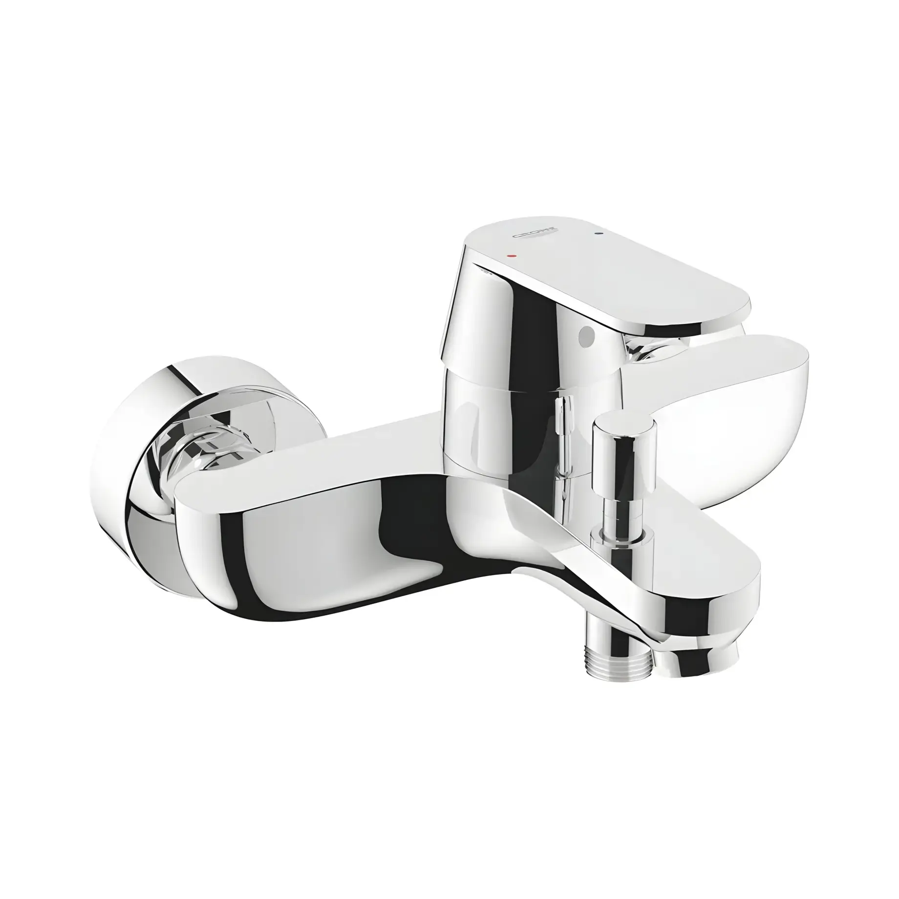 Набір змішувачів для ванни 3 в 1 Eurosmart Cosmopolitan Grohe UA126112M3 — в інтерʼєрі ванної кімнати