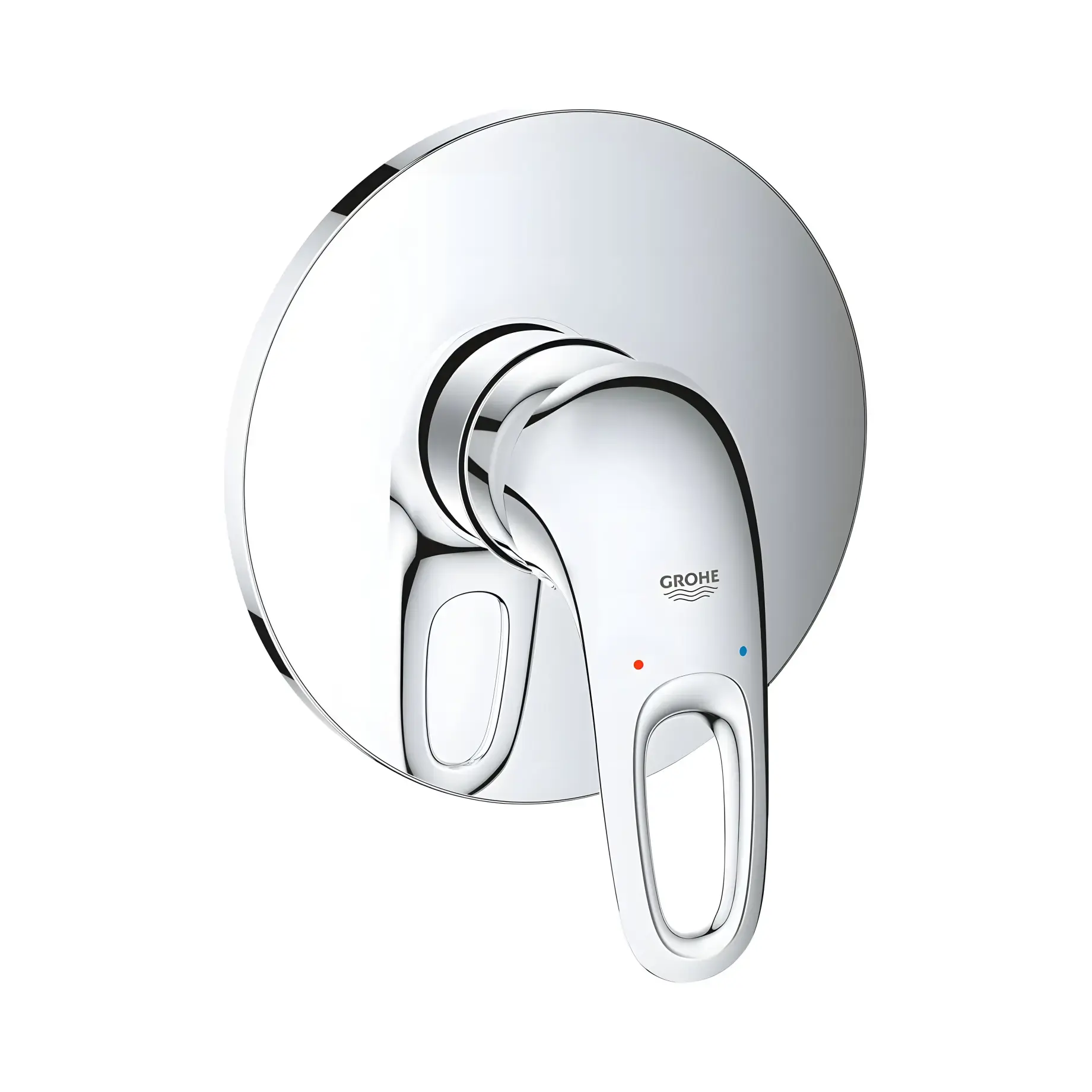 Змішувач для душу прихованого монтажу Eurostyle Grohe 24048003 — вид на білому тлі