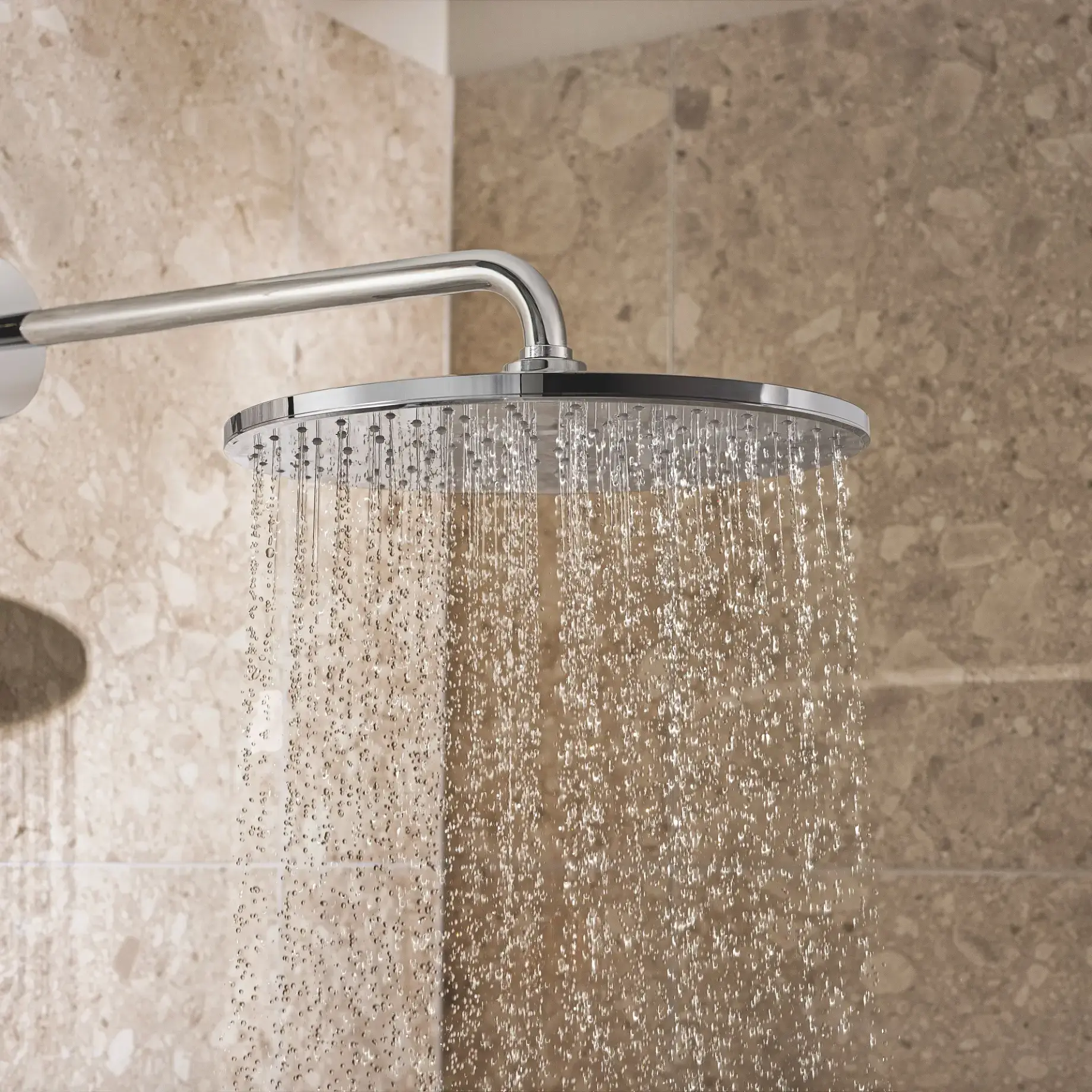 Душова система прихованого монтажу Grohtherm з Rainshower Mono 310 Grohe 34869000 — вид згори
